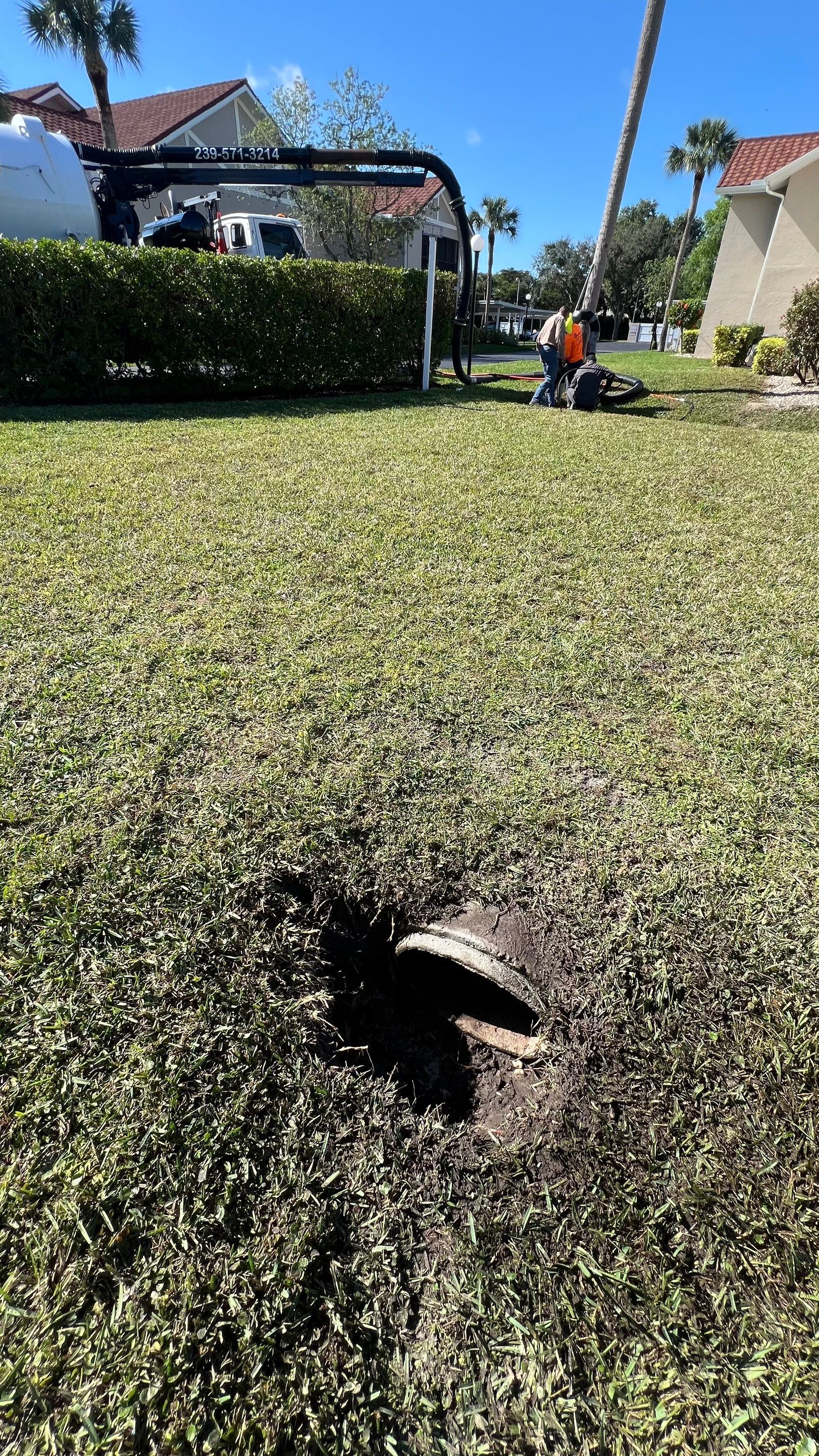 Fort Myers Community Culvert Jetting by APS Power & Water