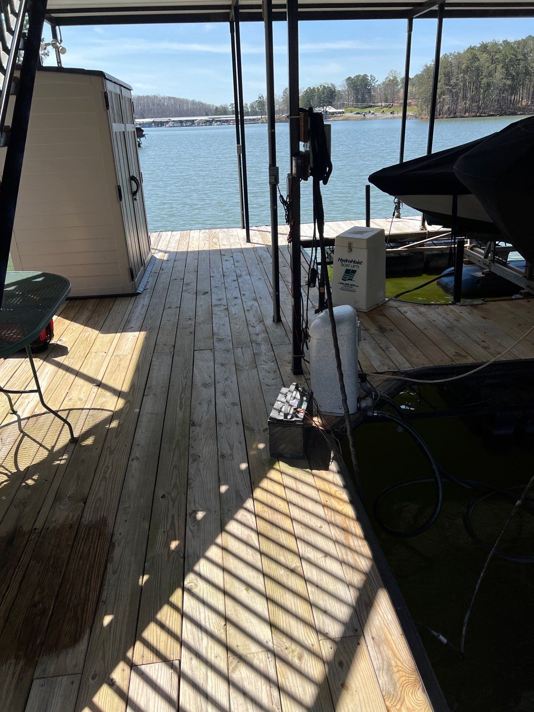 Dock using Wood Sealant by DuraSeal