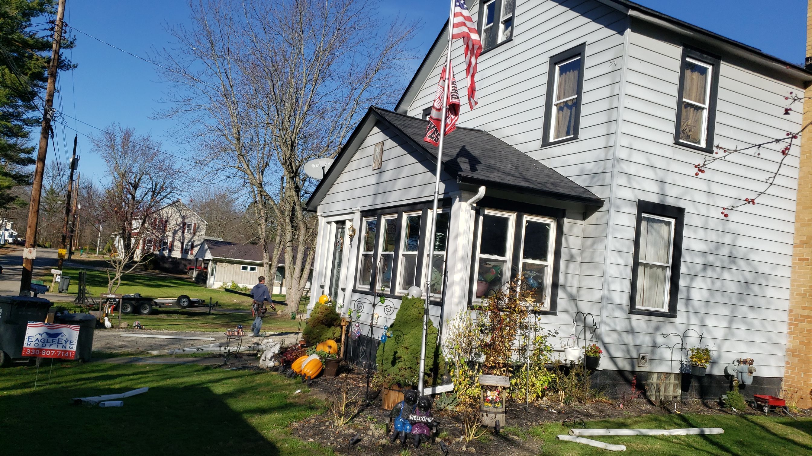 ATLAS PINNACLE COLOR: PRISTINE SCOTCHGARD BLACK SHADOW DRIP EDGE: BLACK by Eagle Eye Roofing