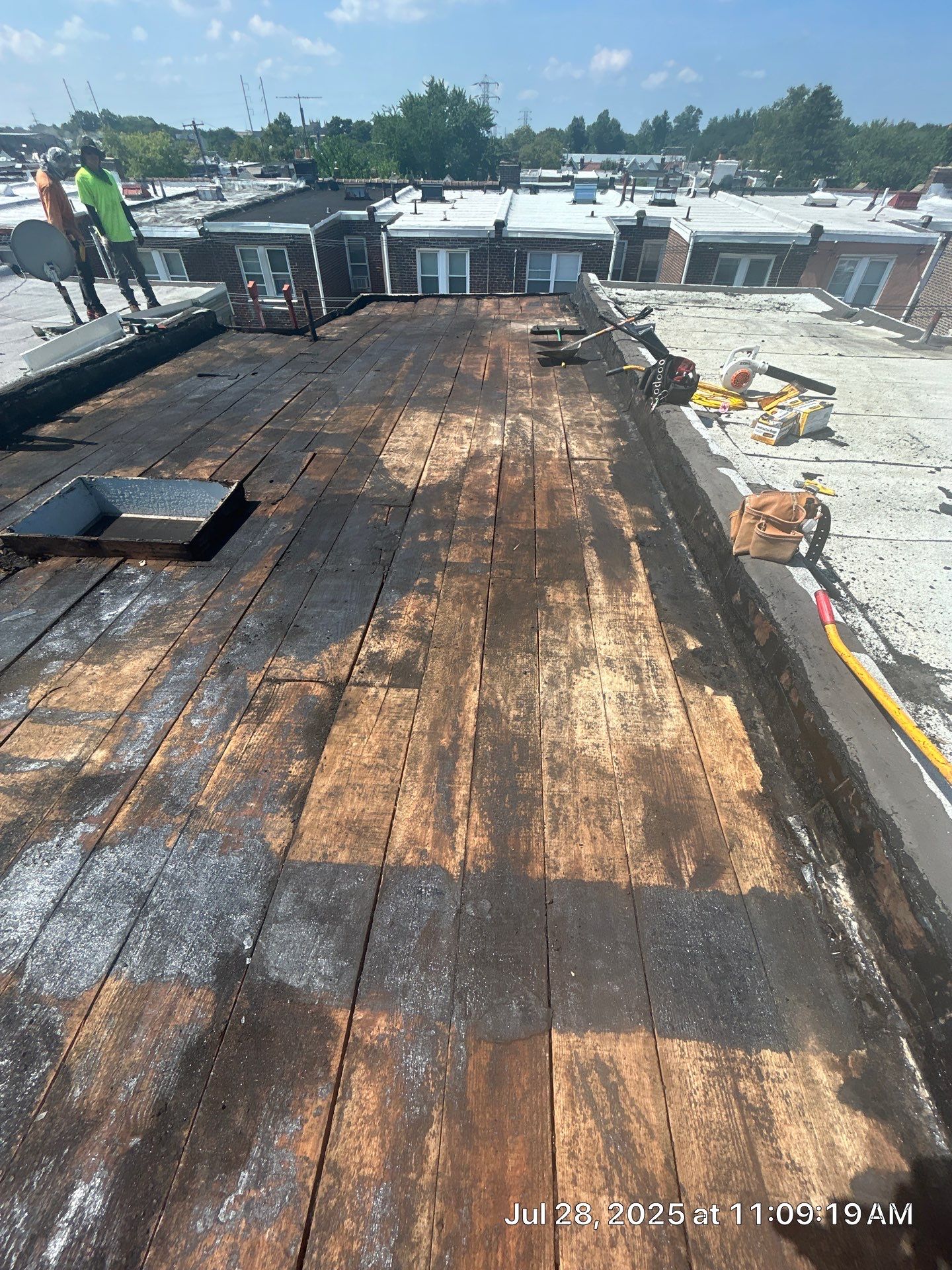Mod-Bit Roof Replacement by Philadelphia Quality Roofing