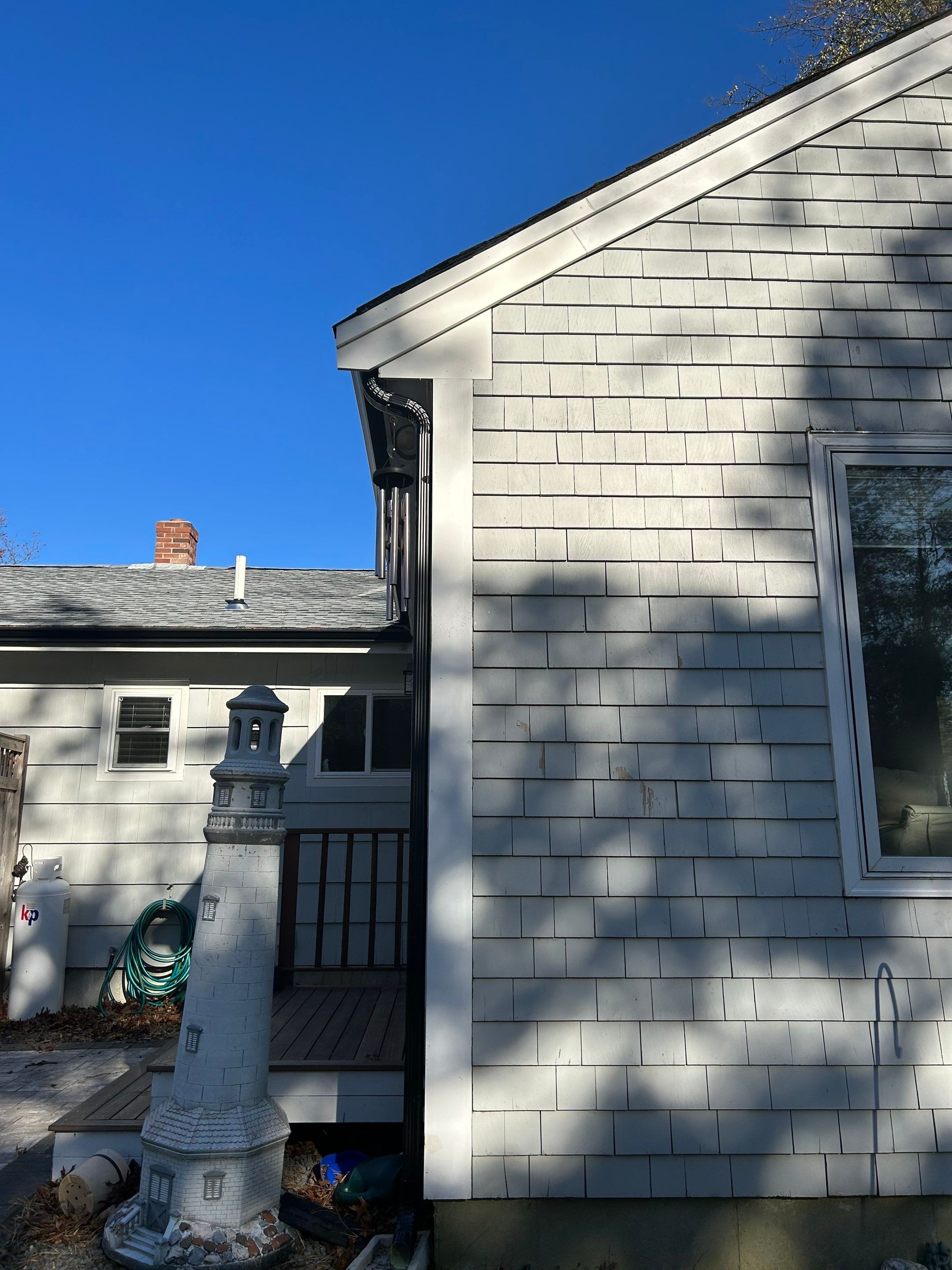 Bourne, MA Gutter Installation using 5" K-Style Aluminum Gutter by Gutter Pro Enterprises