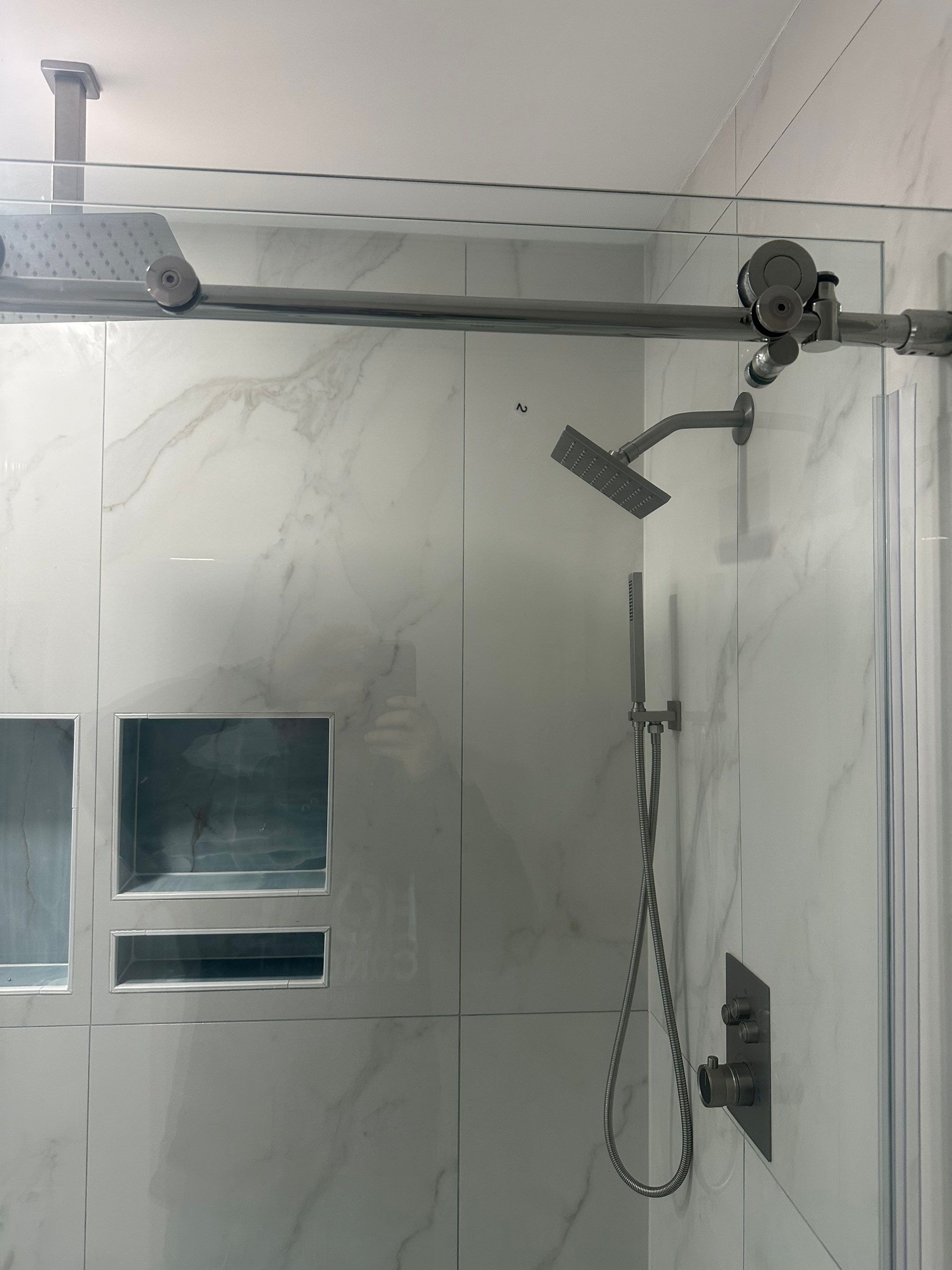 Bathroom Remodel using Tile by Home Concepts Construction