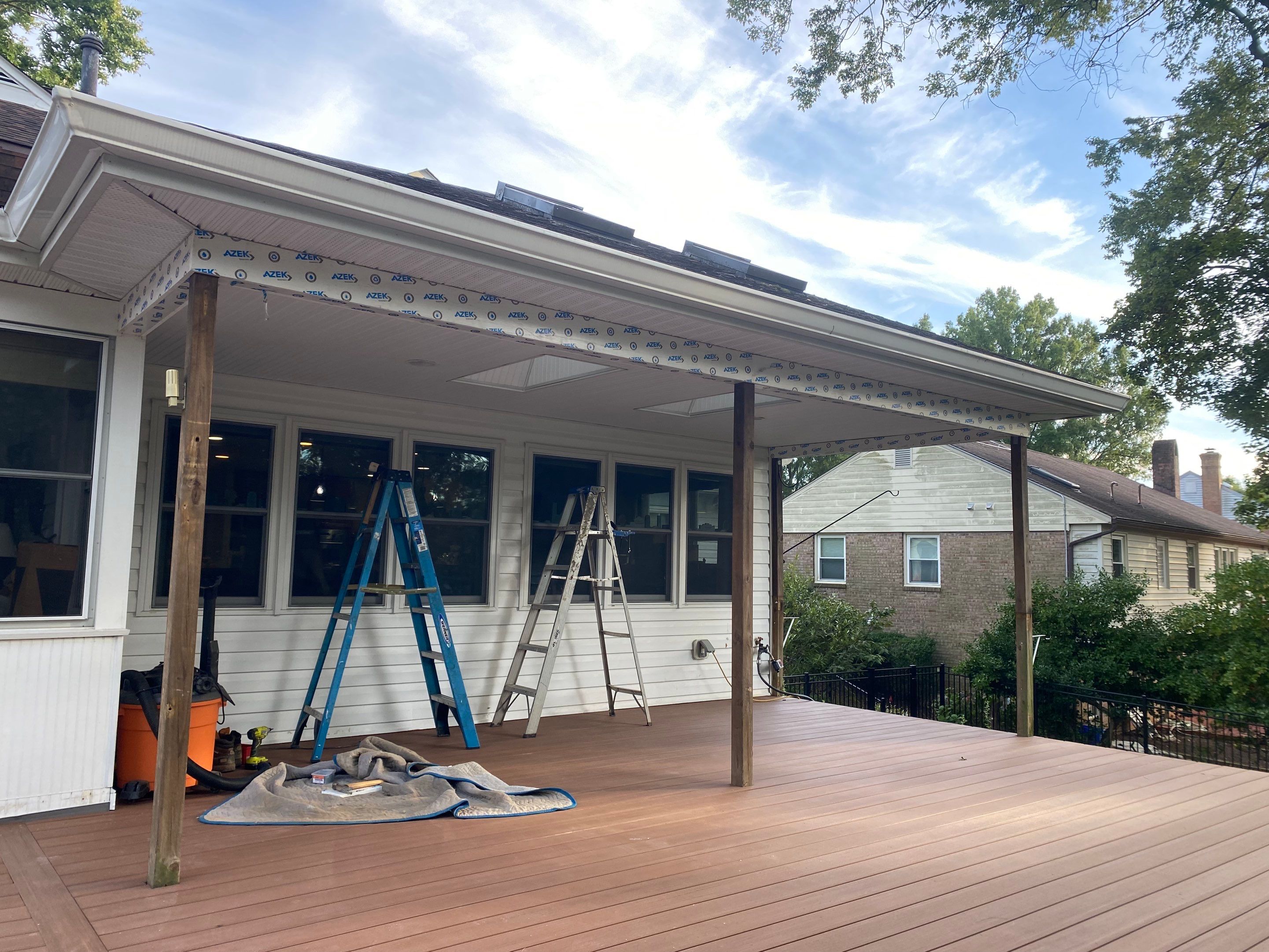 Deck Transformation using Timbertech & Azek by The Smet Companies, LLC