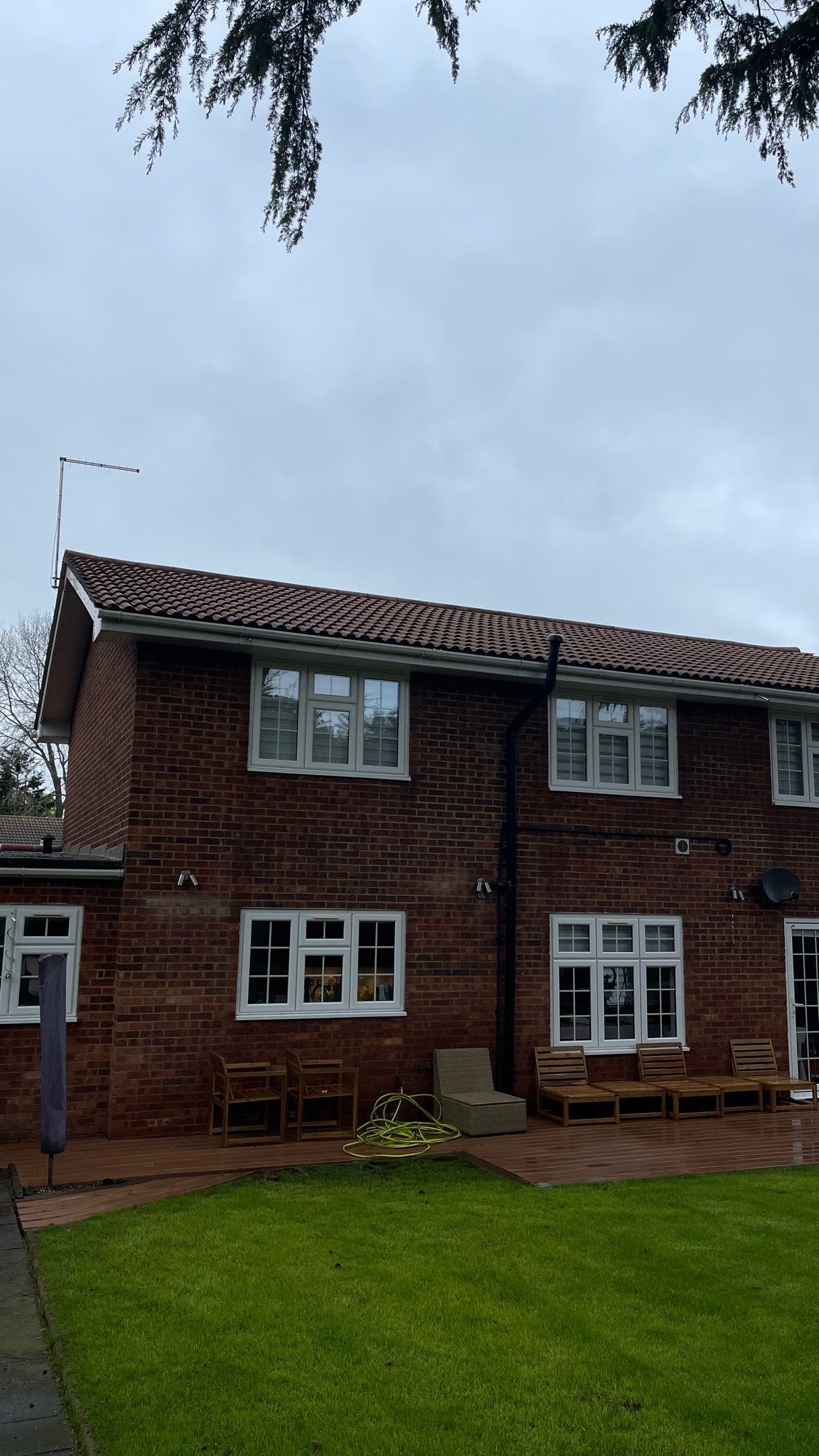 Roof Clean - Biocide Treatment using Mosmatic FSC and Biocide by Ges Exterior Cleaning ltd