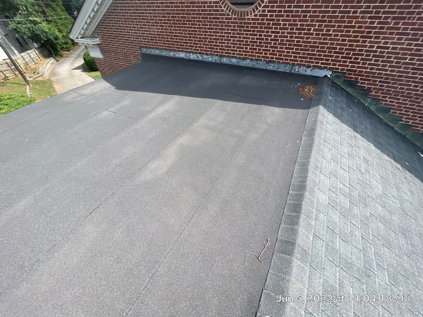 roof coating and partial TPO replacement by Nailed It Roofing & Remodeling LLC