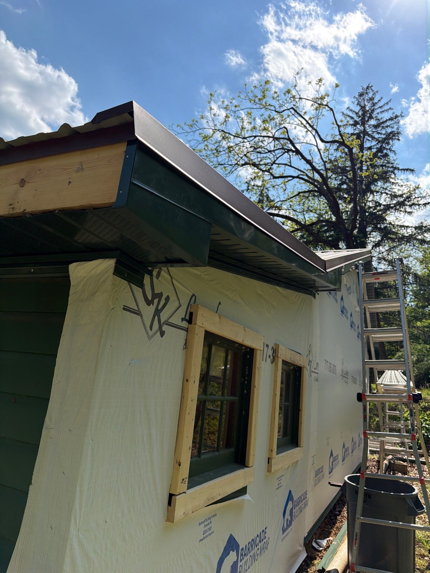 Custom Vinyl Bay Window Installation and Exterior Upgrades in Millerstown by Esh Builders