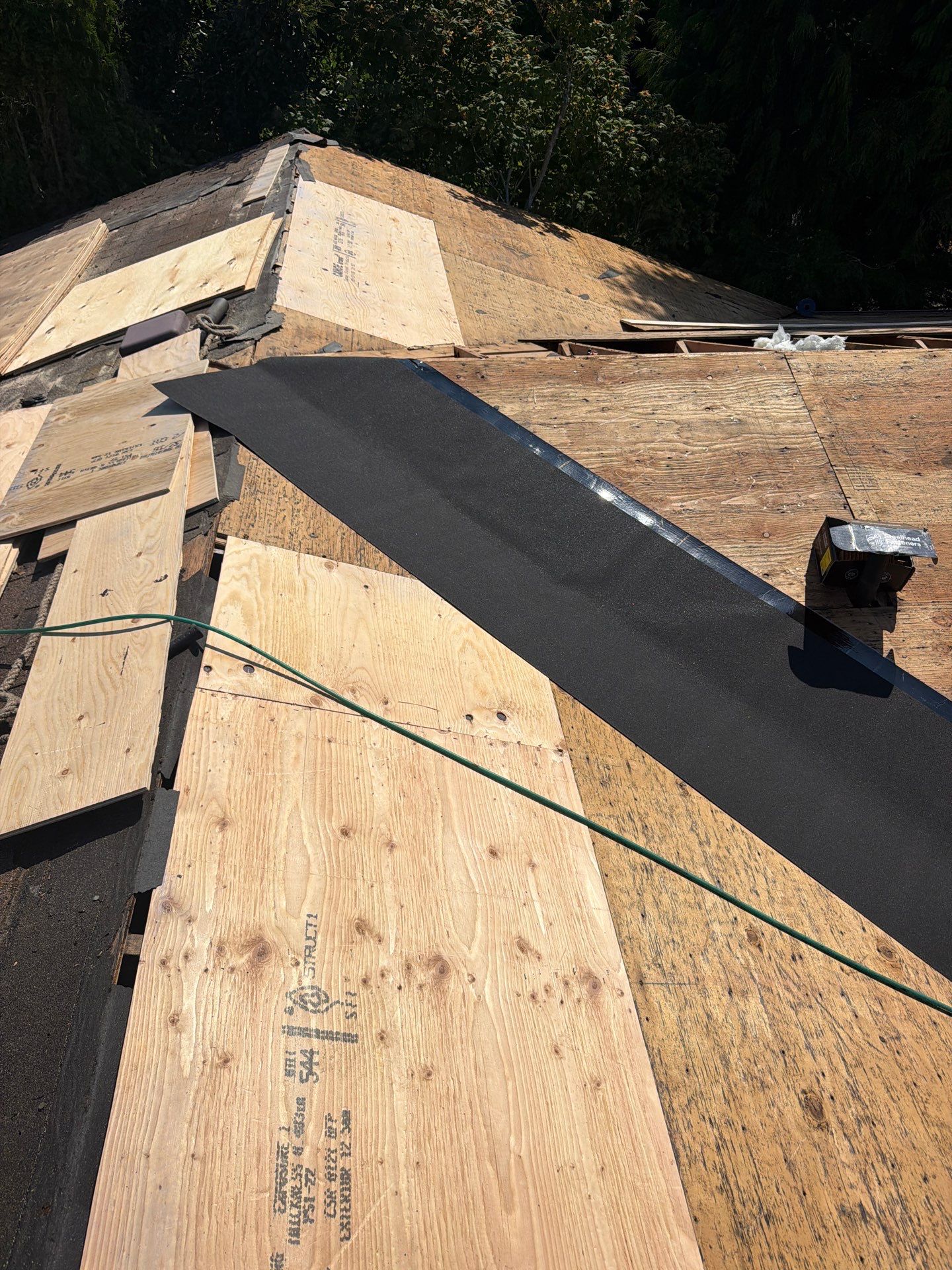Residential Roofing Installation using GAF HDZ Shingles by Roofing Formula LLC