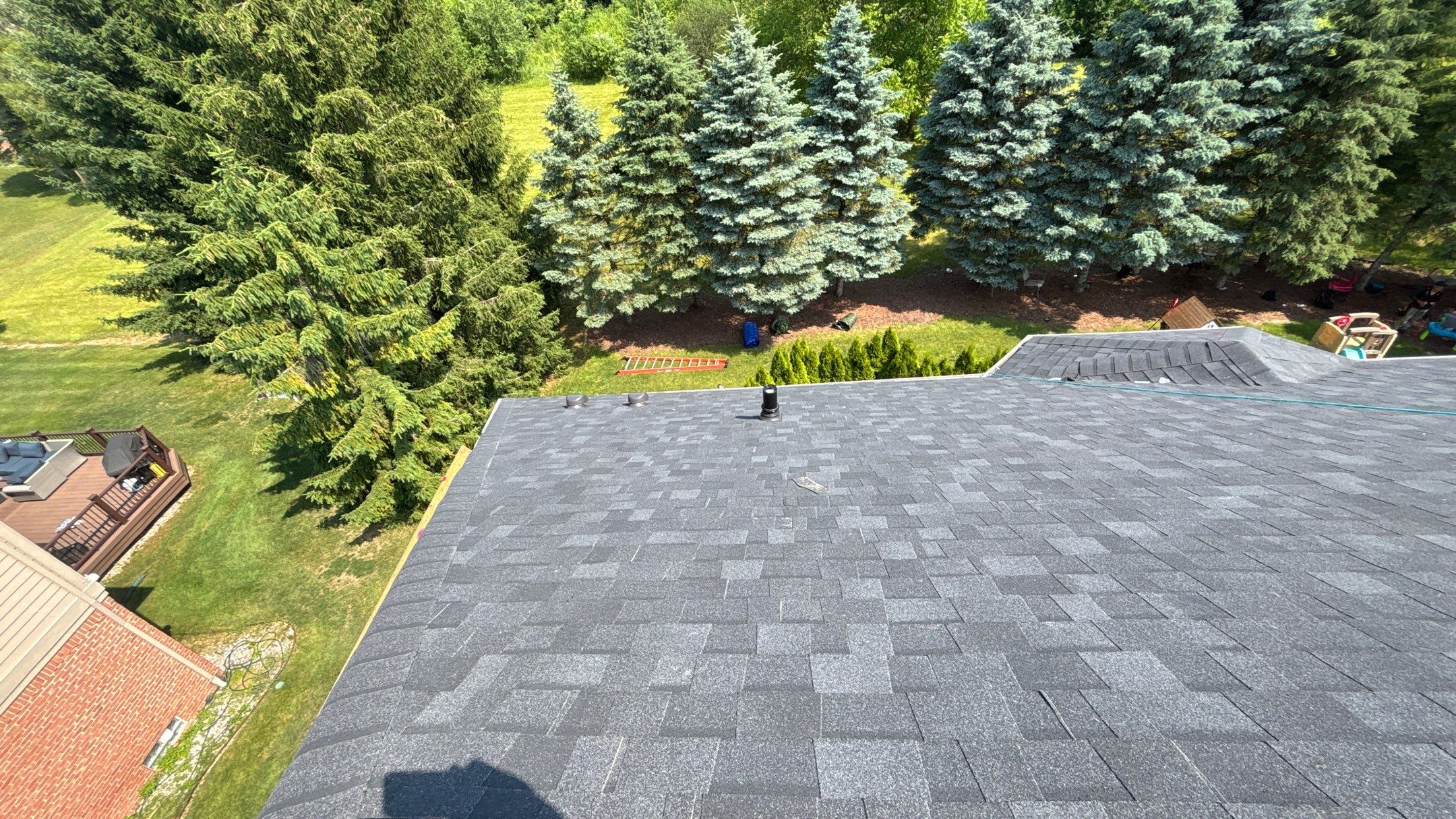 Roof Replacement using Owens Corning Onyx Black by 180 Contractors
