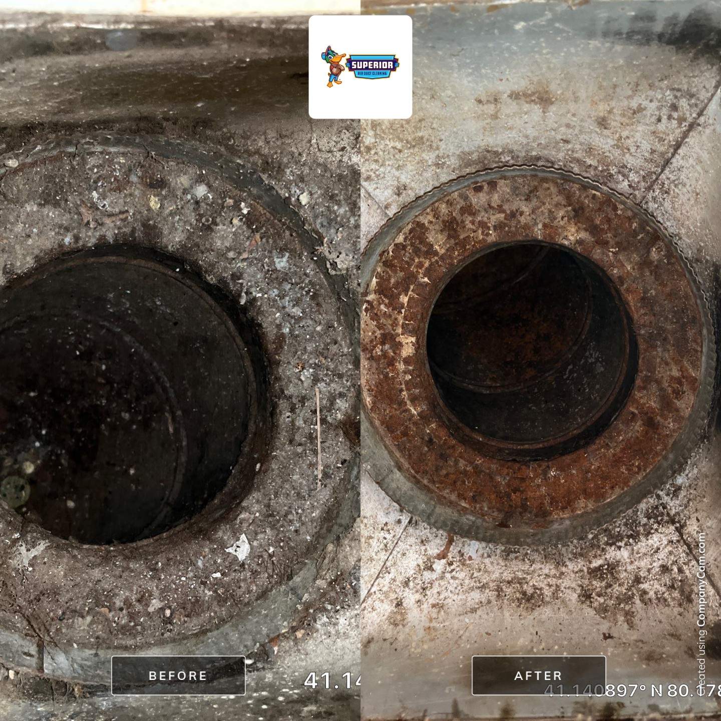 Air Duct Cleaning With a Vacuum Truck in Mercer, PA by Superior Air Duct Cleaning