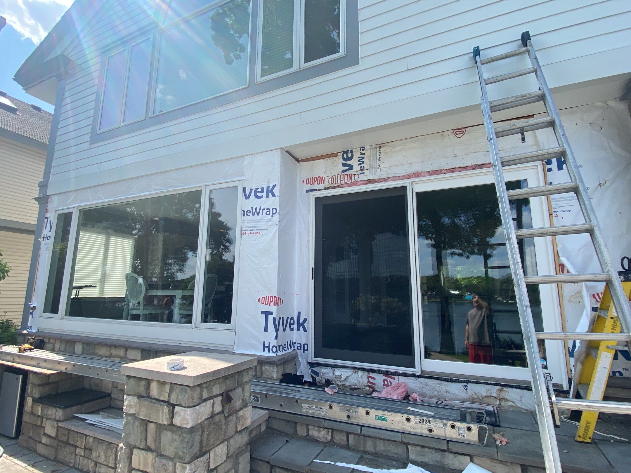 Siding Replacement using James Hardie Siding by 180 Contractors