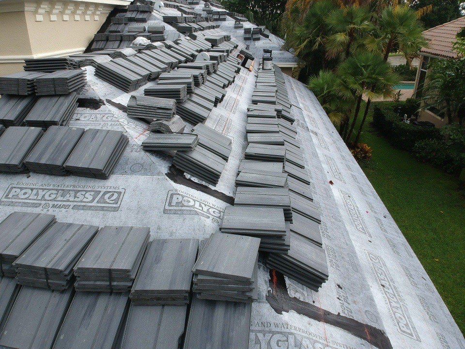 Residential Roofing Installation using WestLake Roofing Tile by BLUES BROTHERS CONSTRUCTION CORP
