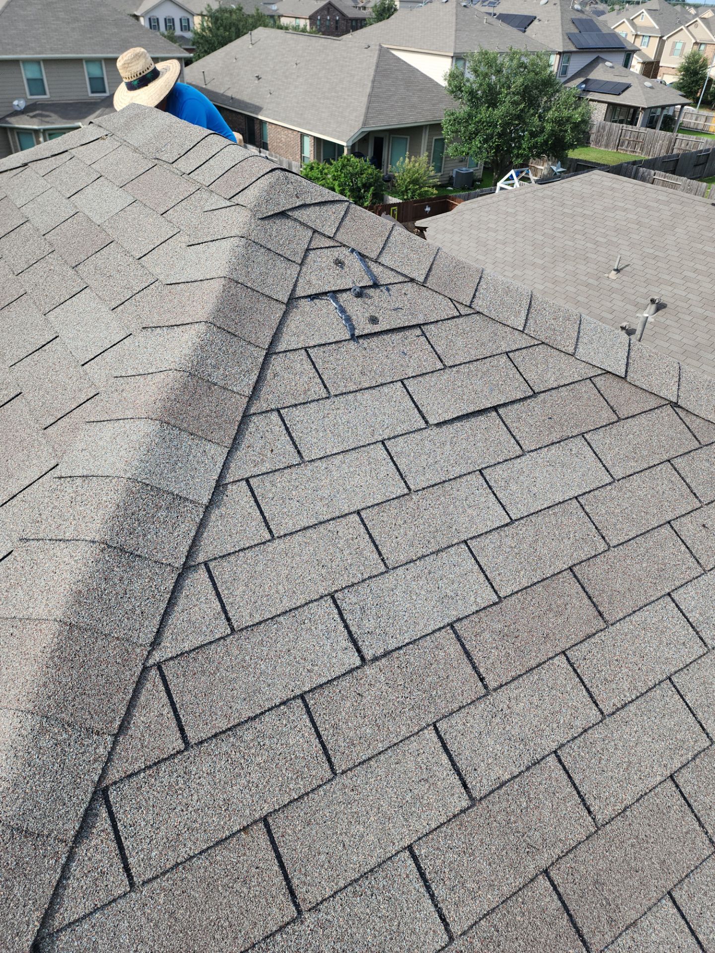Residential Roofing Repair using Owen's Corning Duration (Lifetime) Shingles by Roof Repair Company