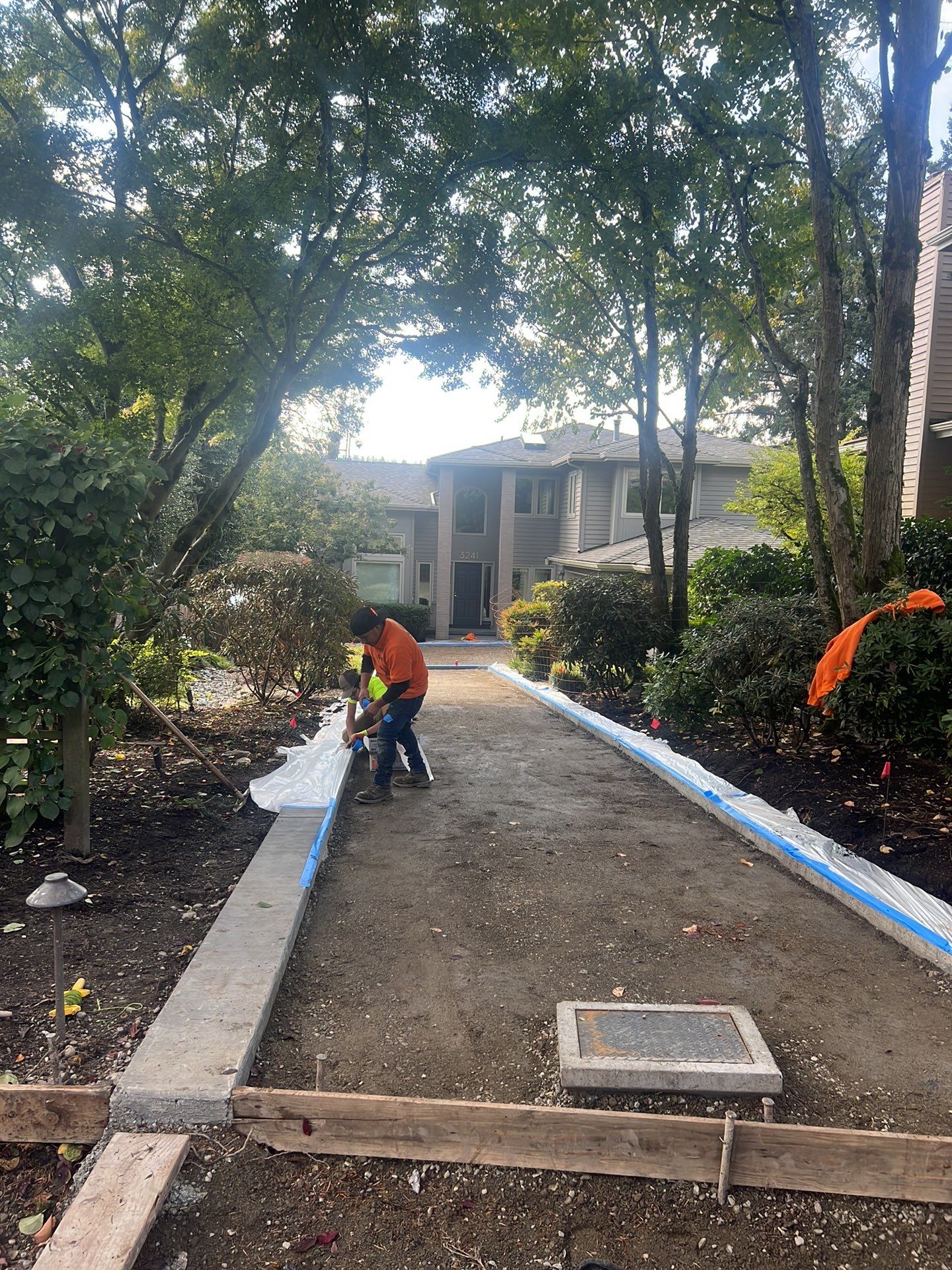 Eggers | Aggregate Finish Driveway, Concrete Project  by Jireh Asphalt & Concrete Inc 