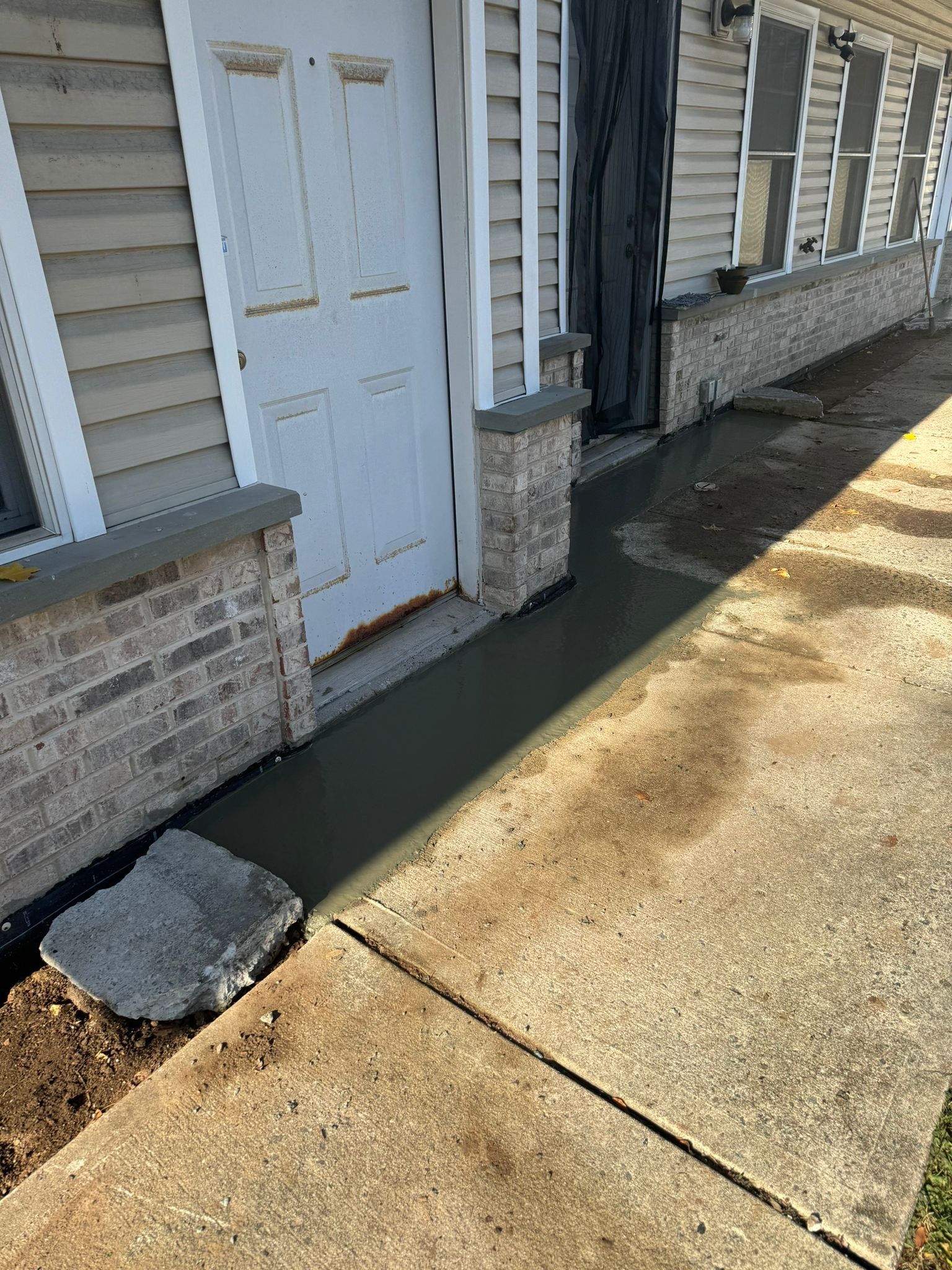 Exterior Spee-D Drain and Waterproofing by Pure Service Pro, LLC 