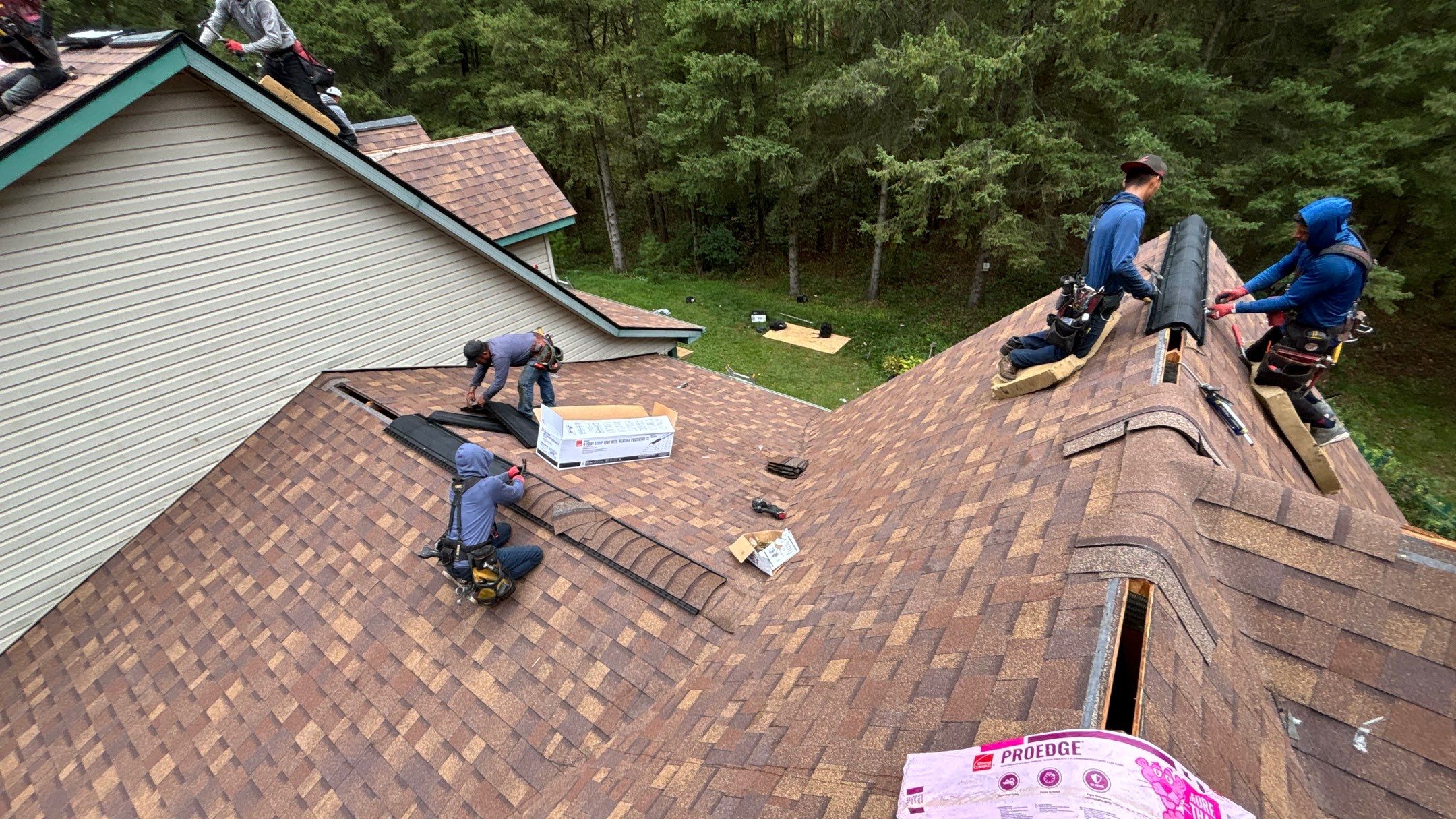 Roof Replacement using Owens Corning Duration by 180 Contractors