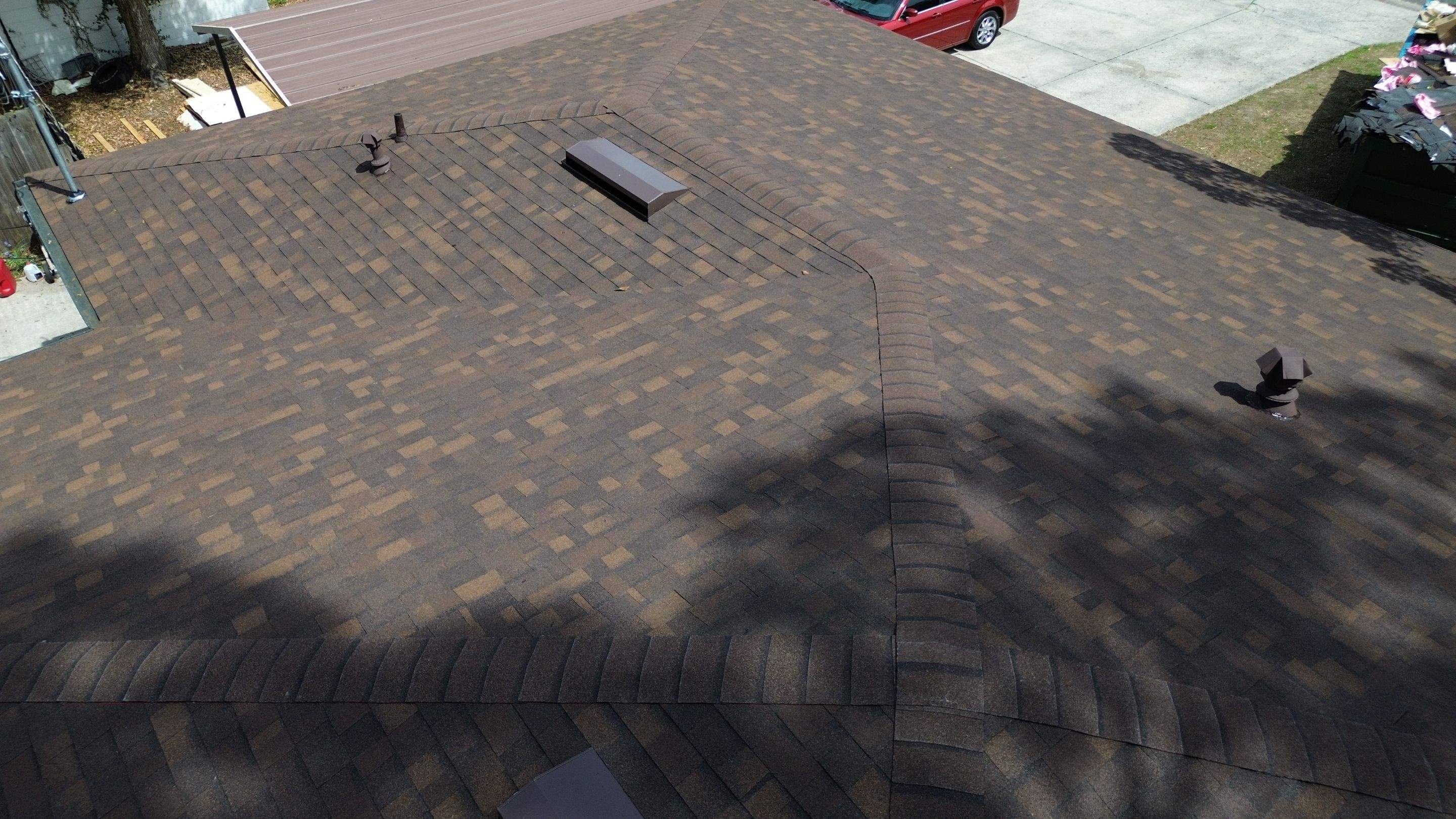 New shingle reroof in Gainesville, FL by Brehm Roofing