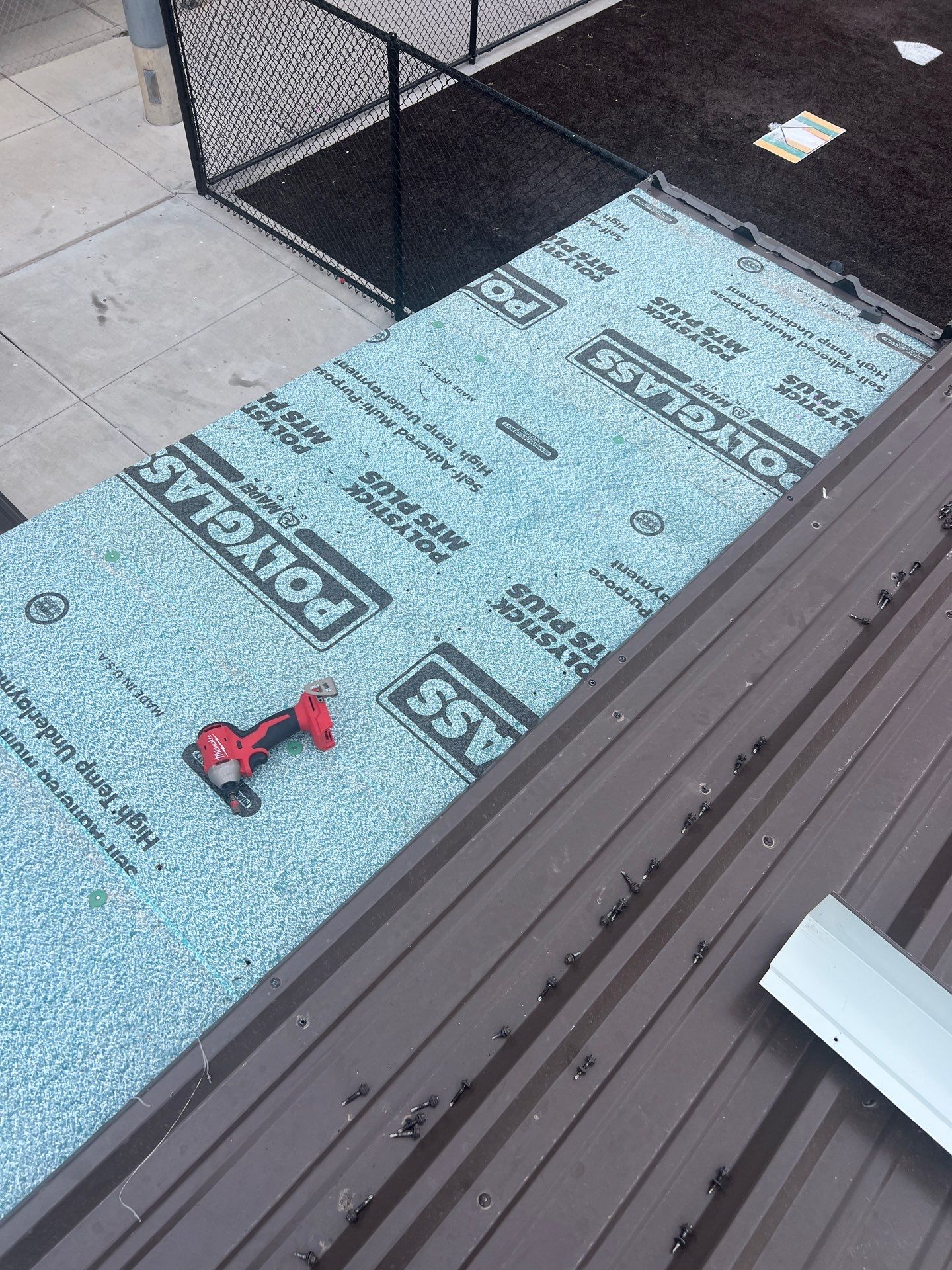 Wildcat Dugout by Bayfront Roofing and Construction