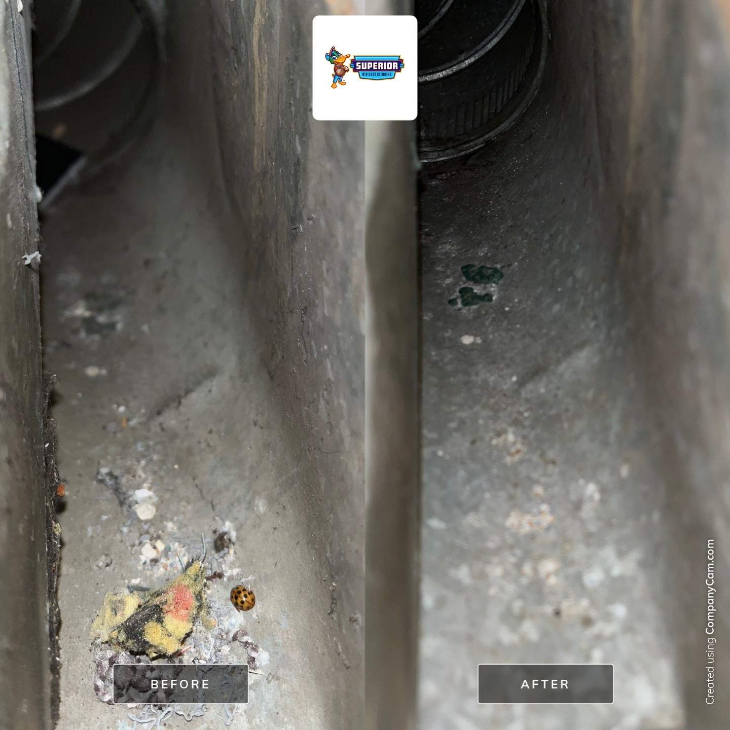 Air Duct Cleaning With a Vacuum Truck in New Castle, PA by Superior Air Duct Cleaning