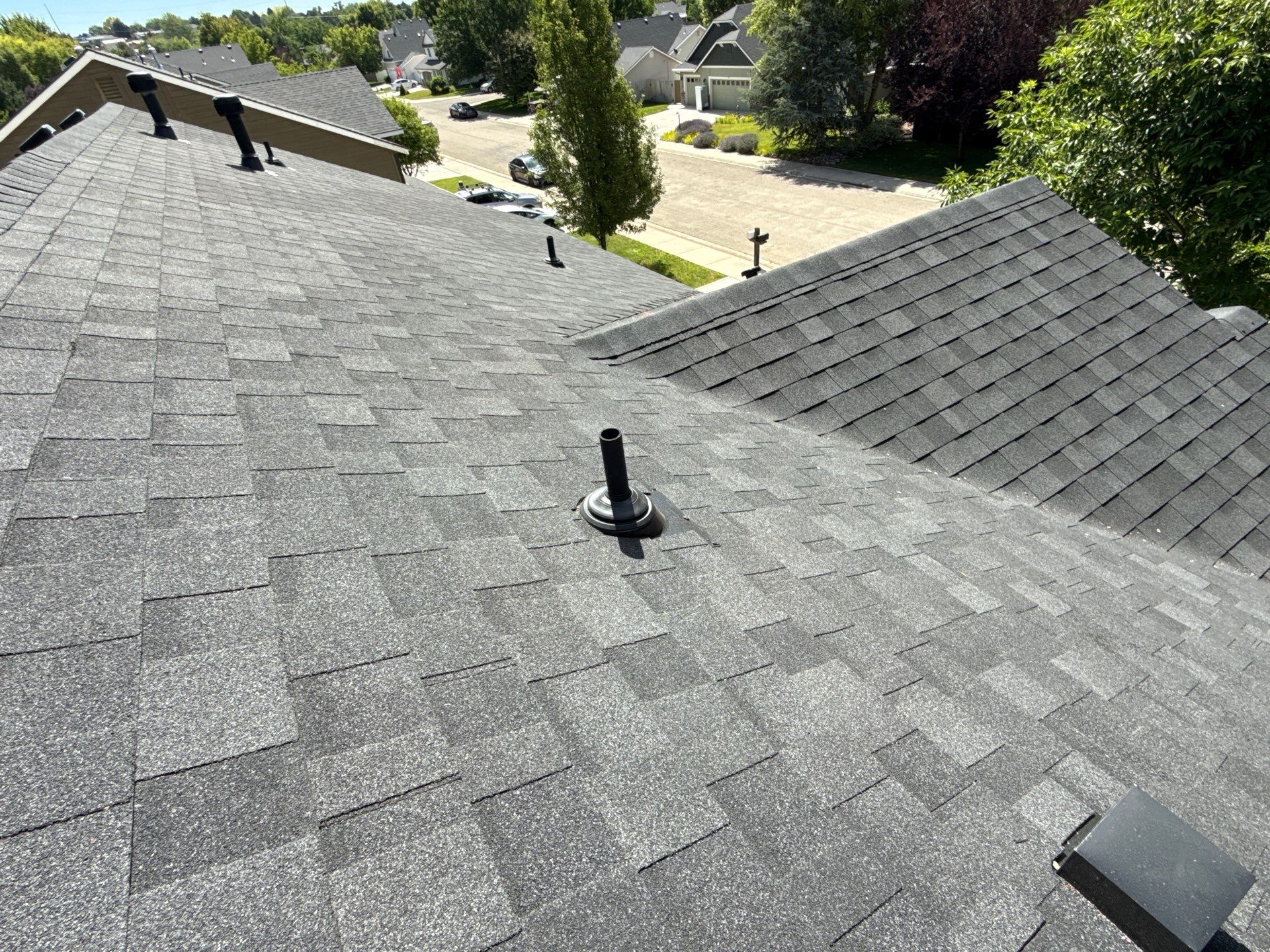 Residential Roof Replacement and Sheathing Repair in Boise by Olive Roofing