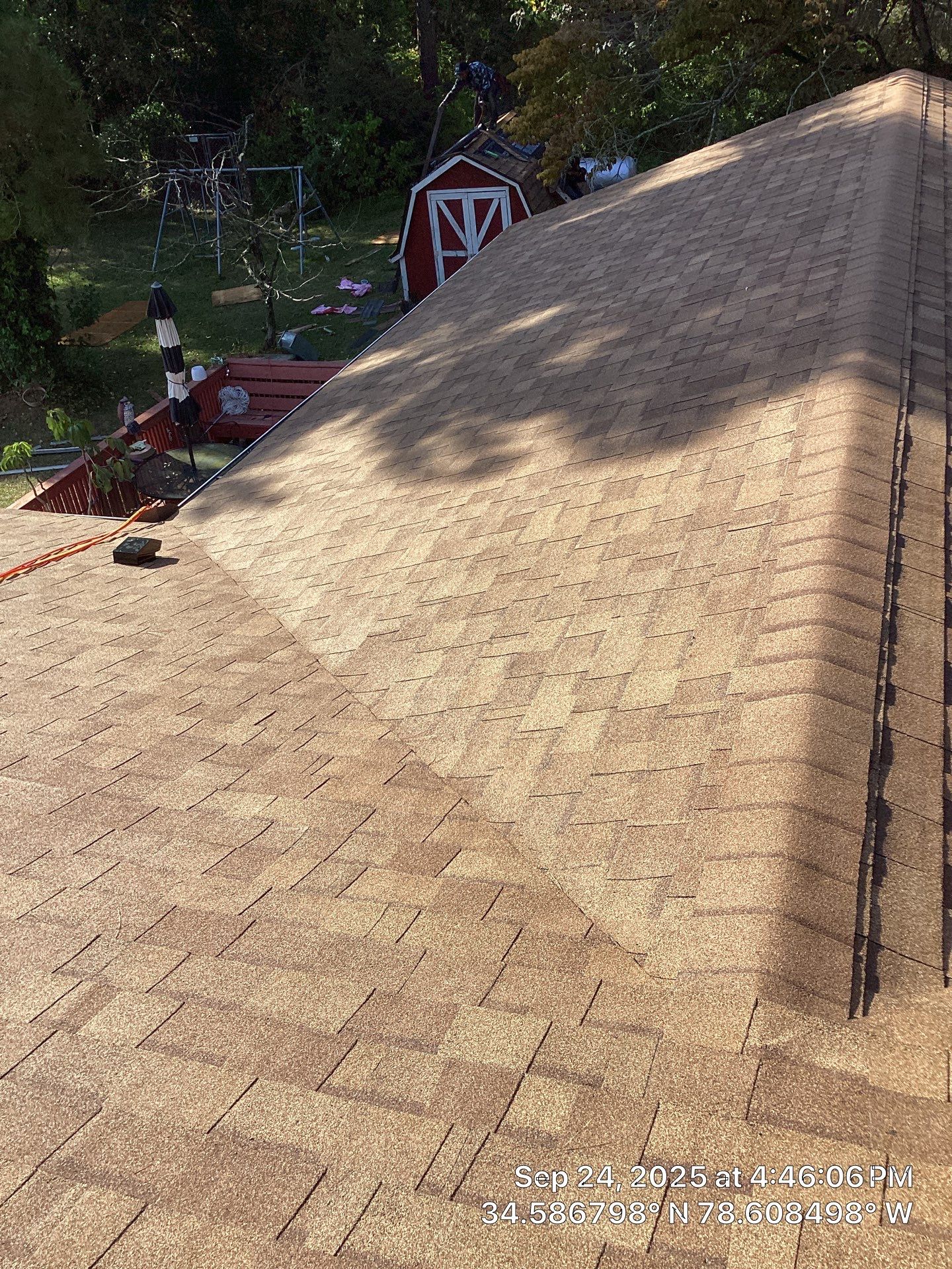 Project in Elizabethtown by Roofing Solutions