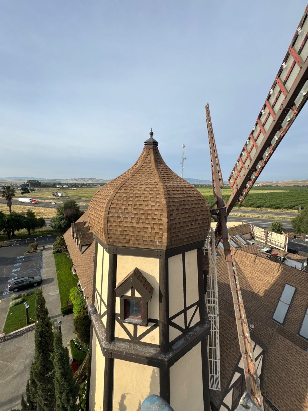 Spray foam and coatings using General Coatings acrylic coatings and spray foam by Straight Edge Roofing Inc