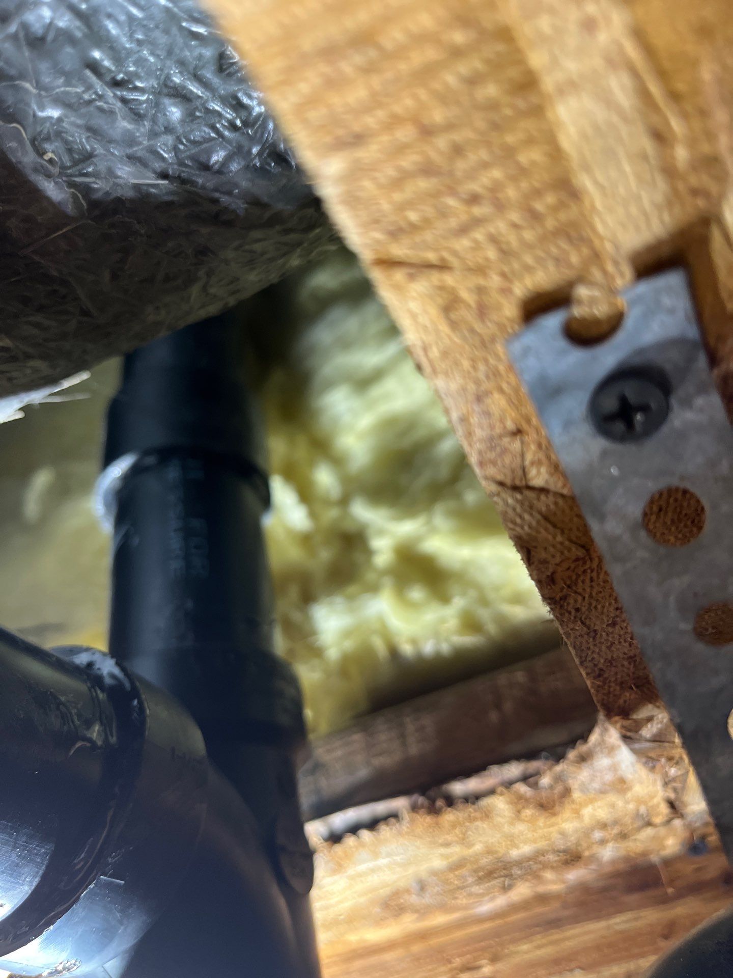 Installation of New Black Pipes and Shower Valve Repair by Us Plumbing