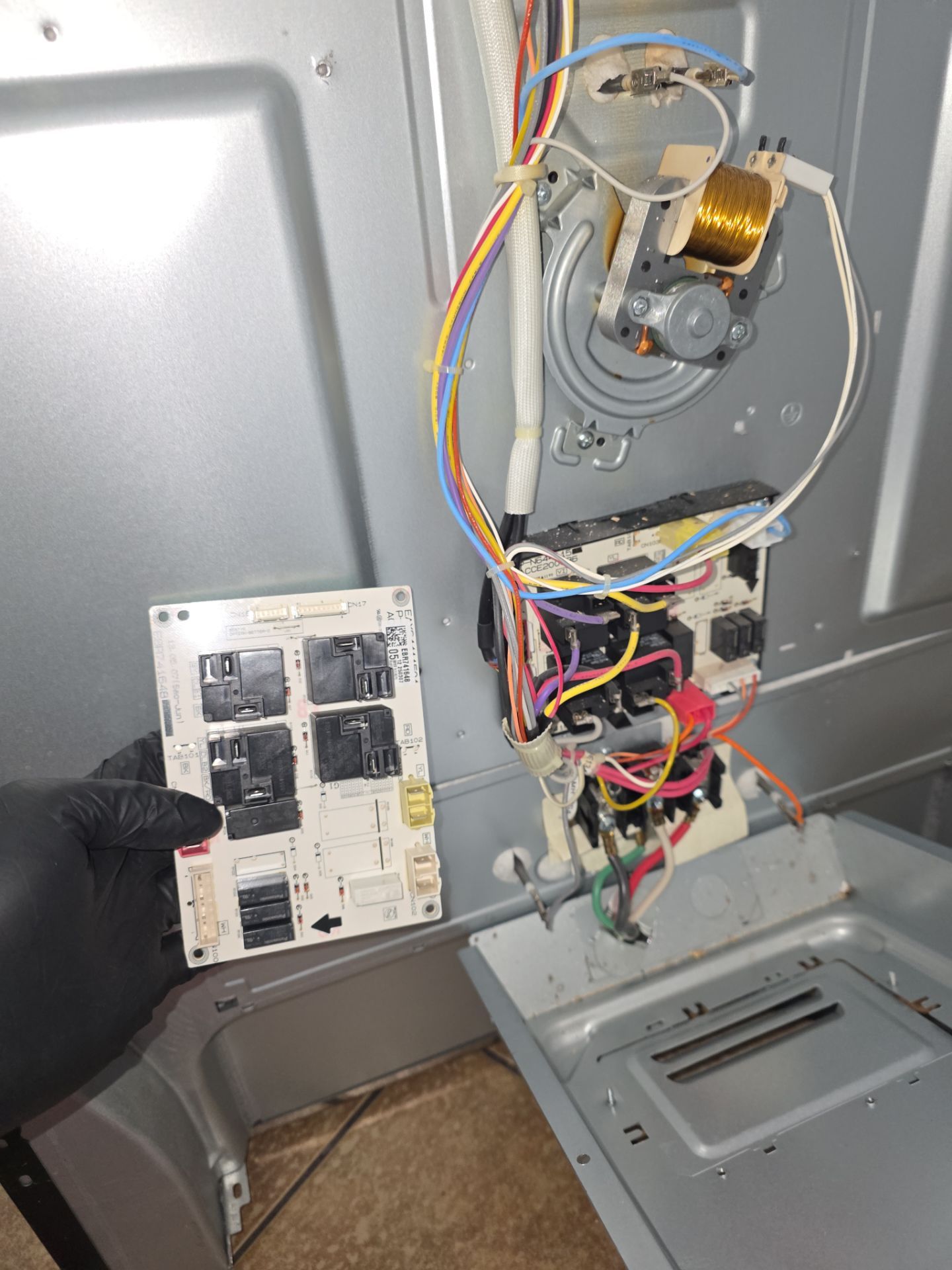 LG Refrigerator Cooling Repair and Electric Range Control Board Replacement by AMB-WORKS APPLIANCE REPAIR