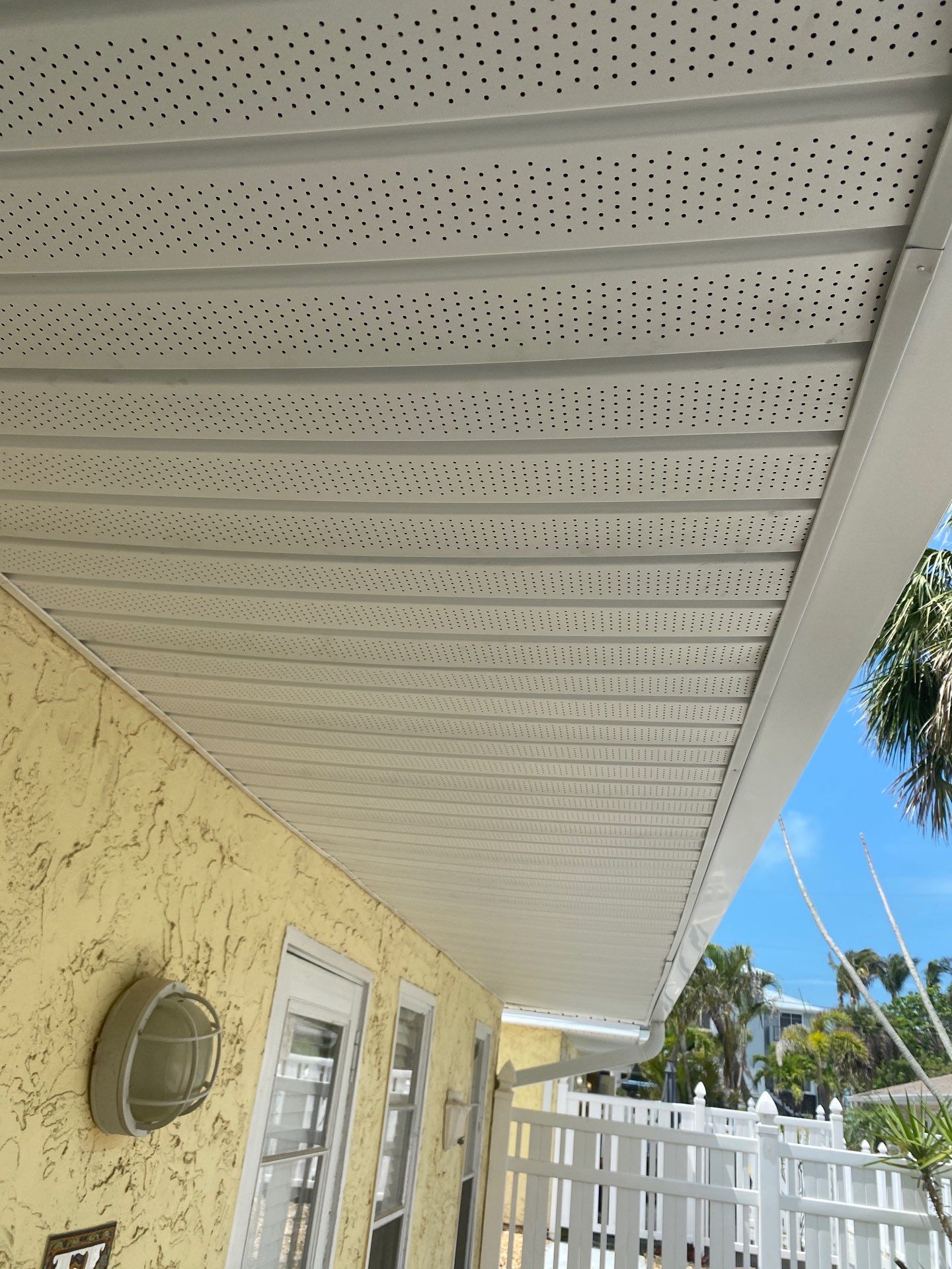 Soffit Ventilation Enhancement in Holmes Beach FL by Gutter Professors
