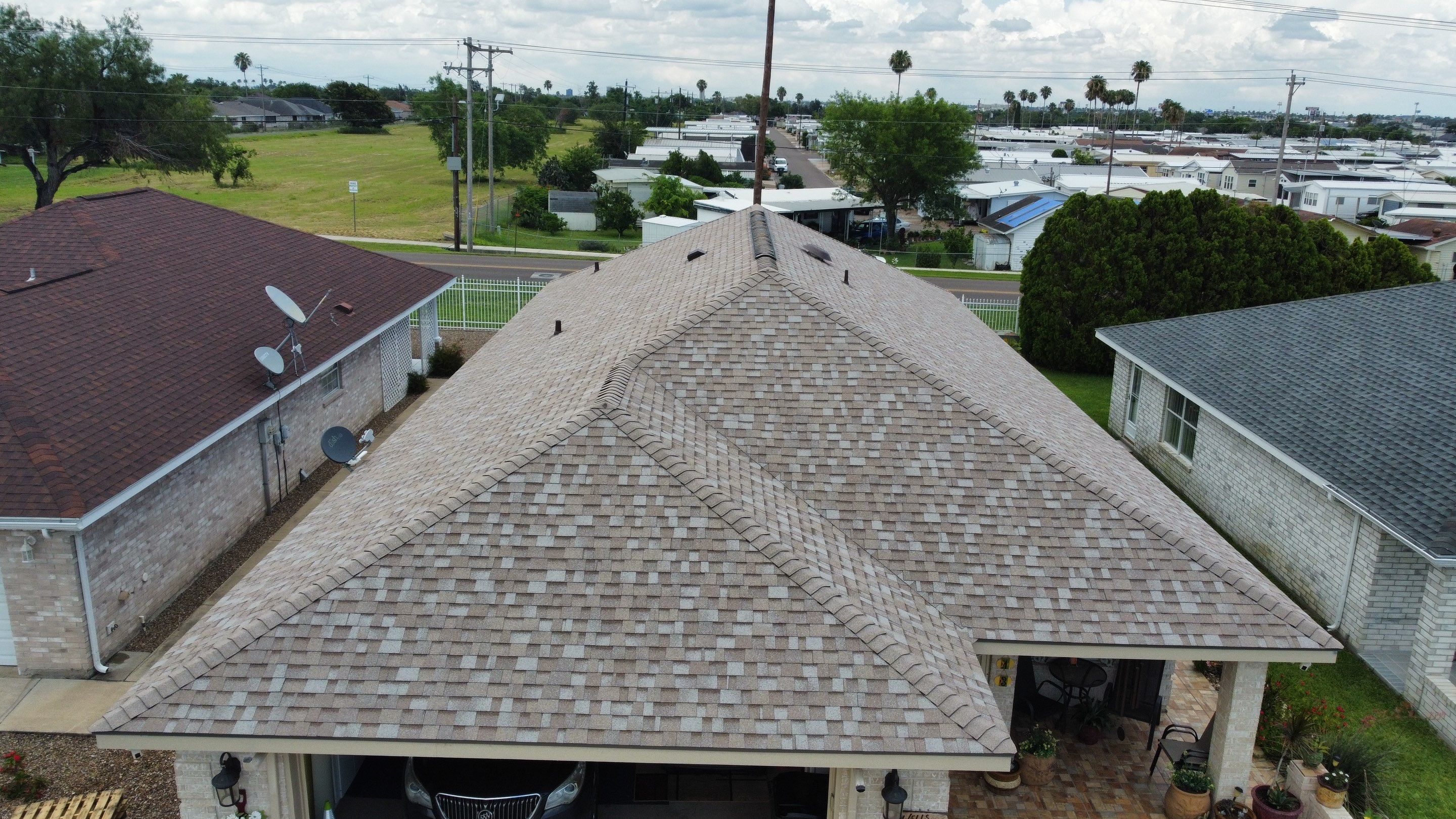 Mission Roof Project by Bison Roofing  