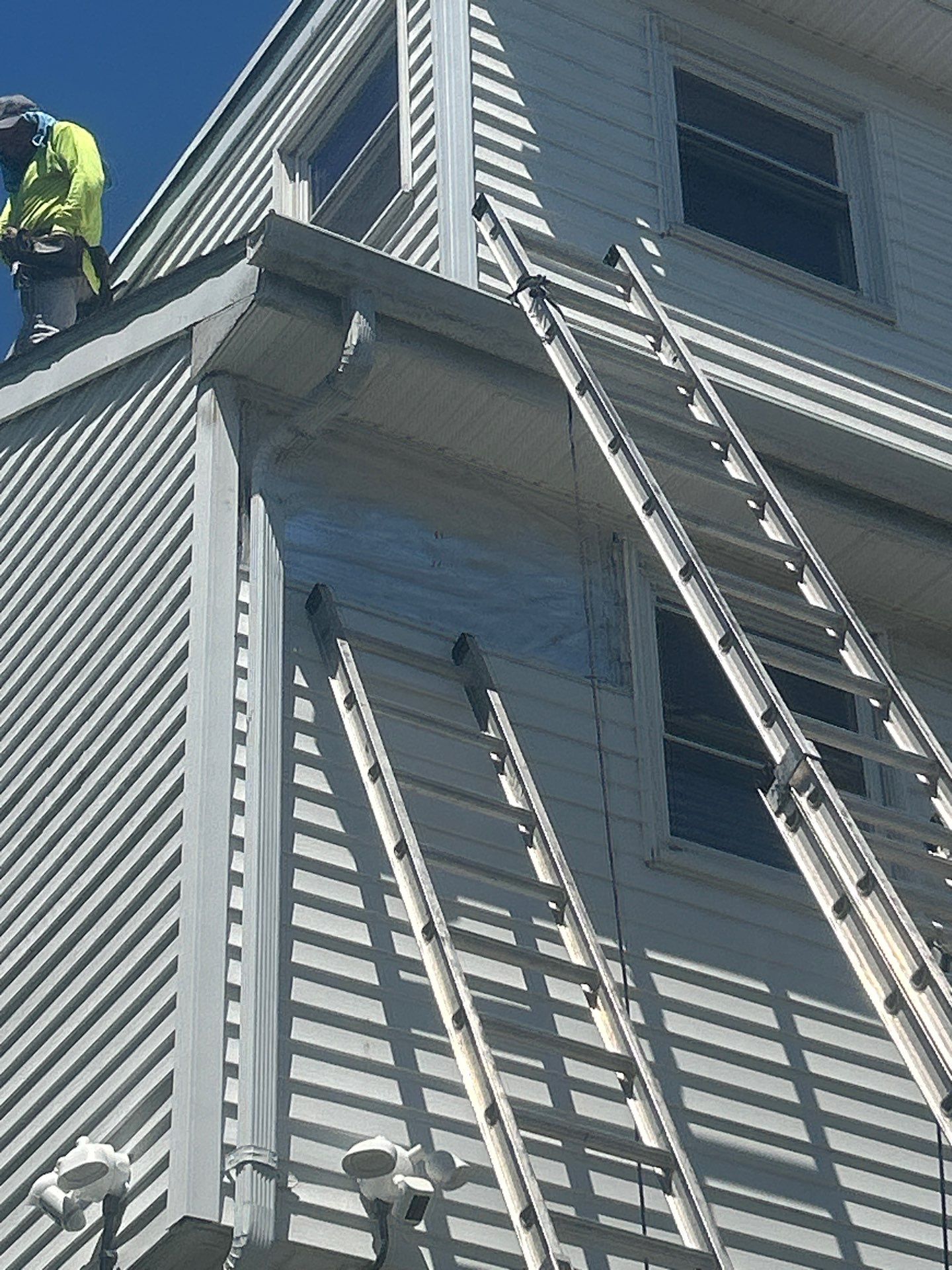 Siding & Soffit Repair — Waltham, MA by Mighty Dog Roofing of Greater Middlesex County