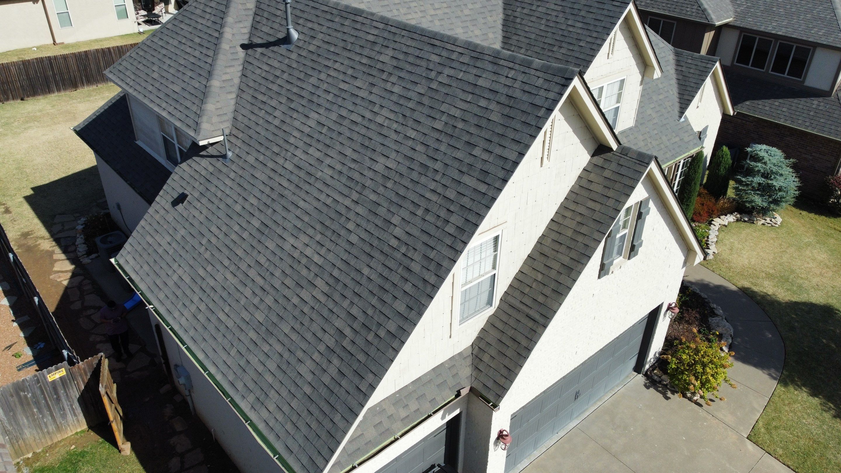 Residential Roof Replacement using Malarkey Vista (Weathered Wood) by Sentry Roofing