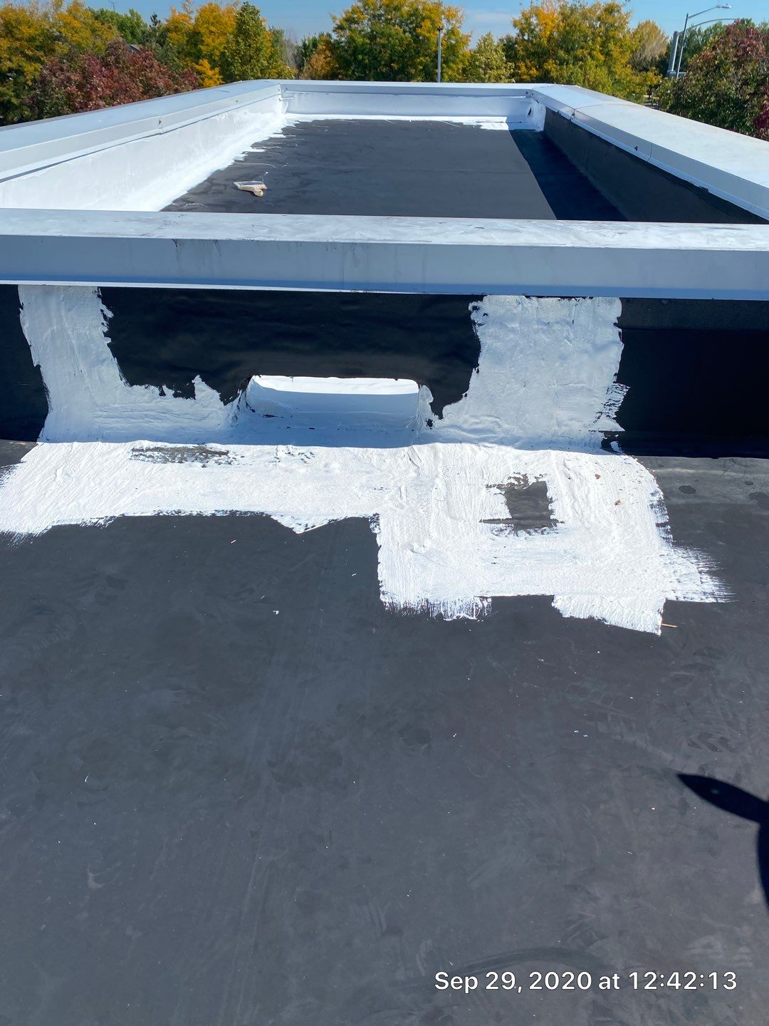 Commercial Roofing Installation using American Standard Coating - S  by A to Z Roofing