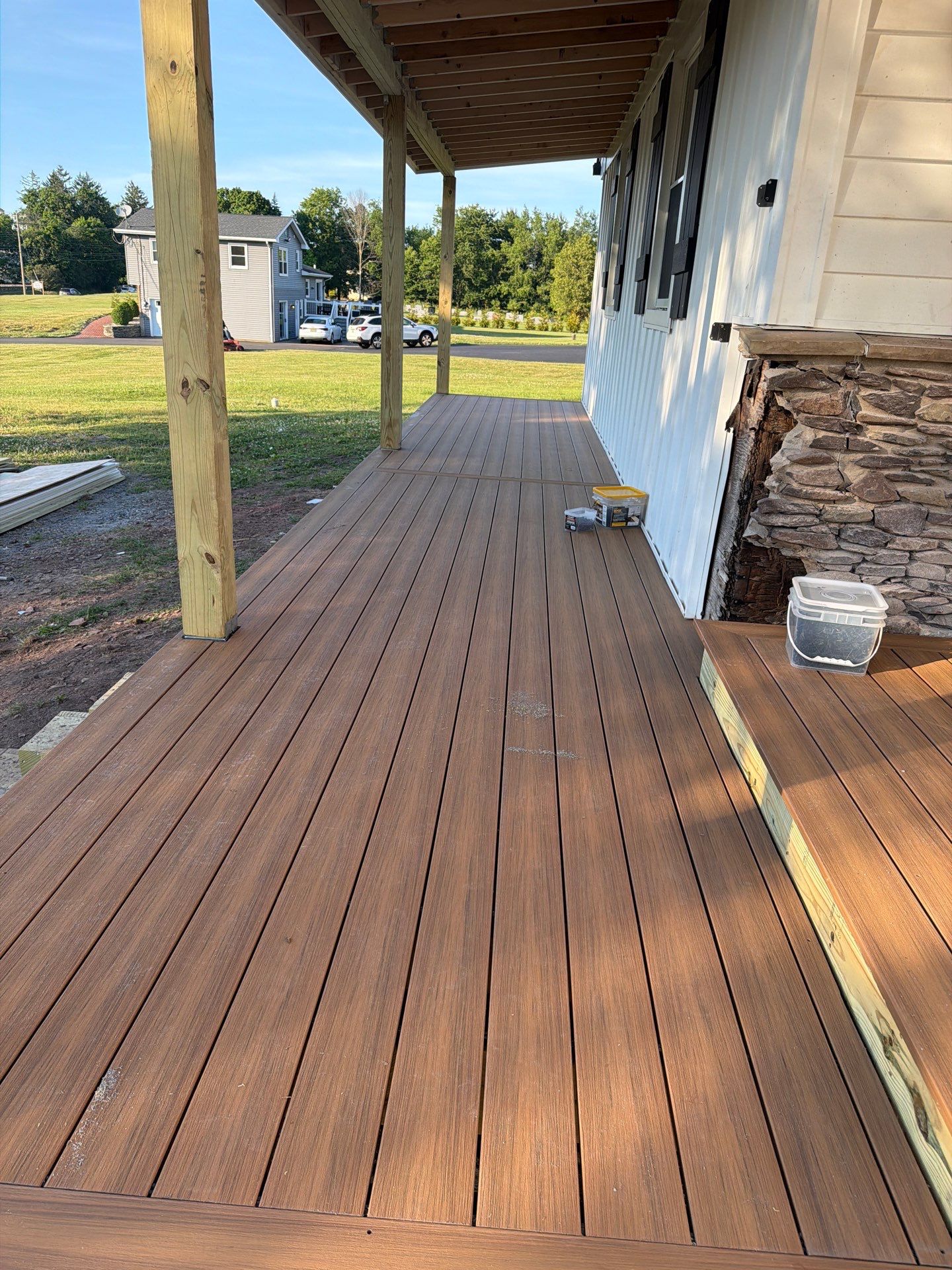 New Deck in East Amwell Township, New Jersey by deck guardian