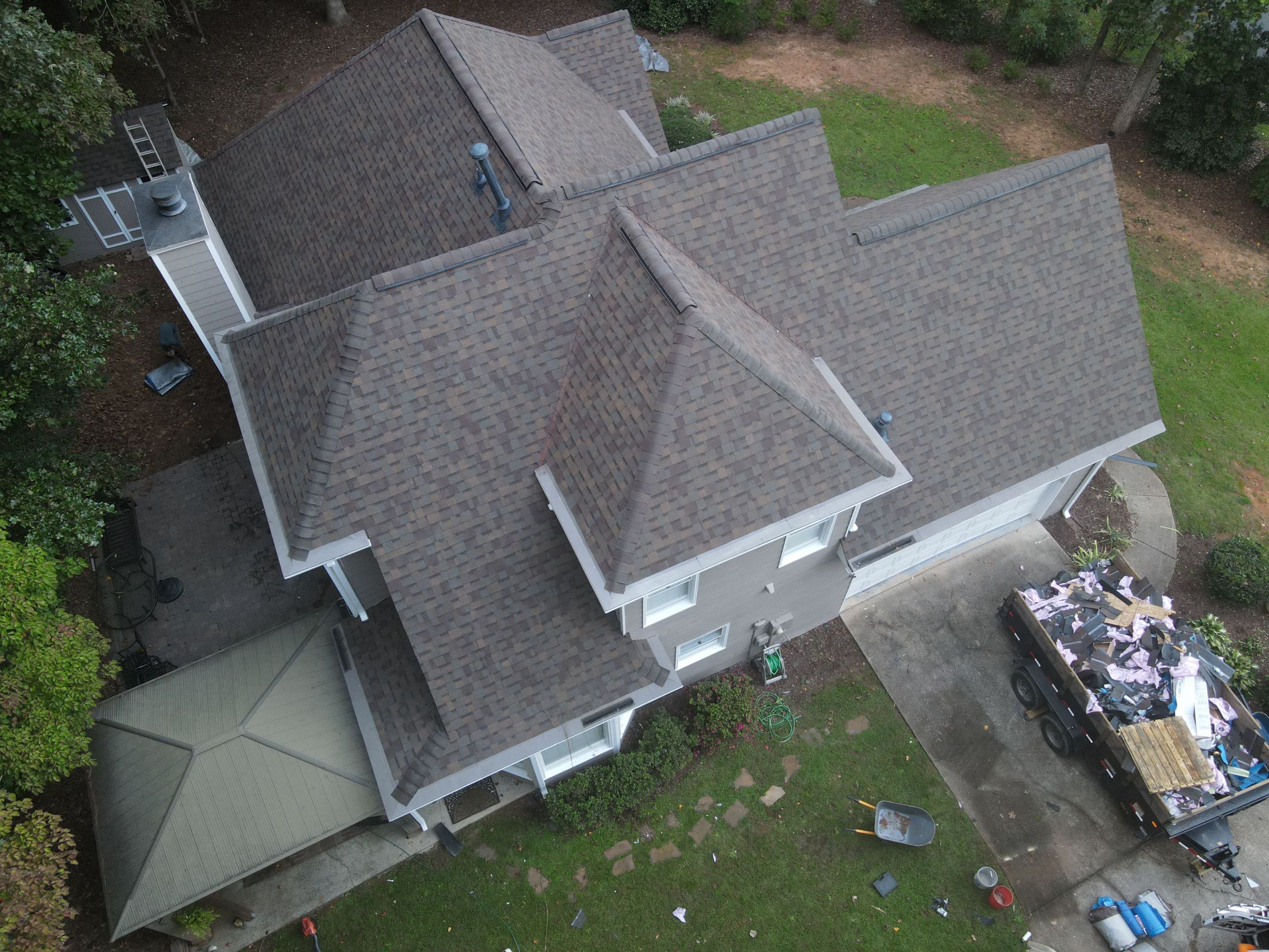 Residential Roofing Installation using Owens Corning by Inspector Roofing and Restoration
