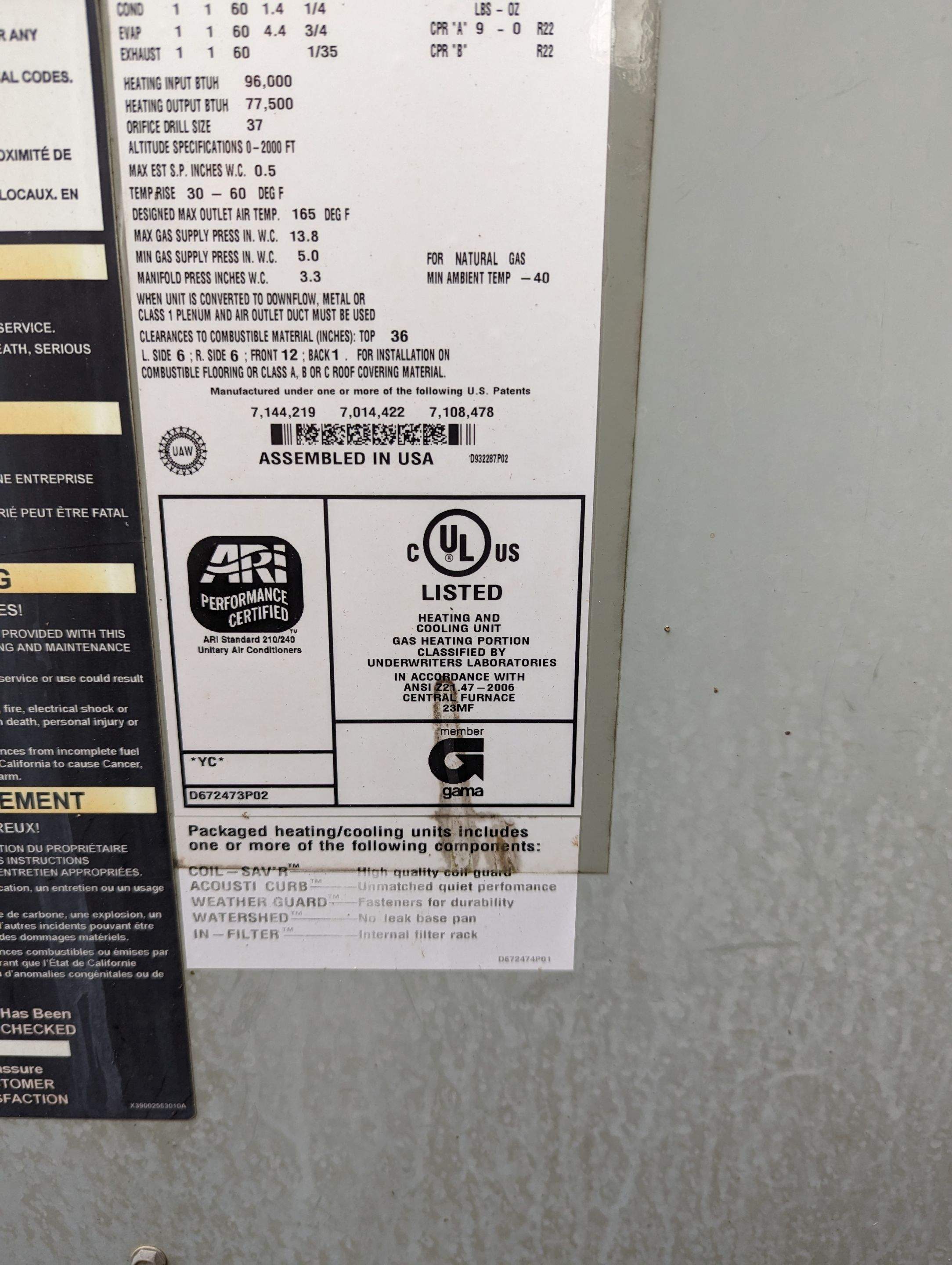 Trane Gas Package Unit Install by Nick's Mechanical LLC.