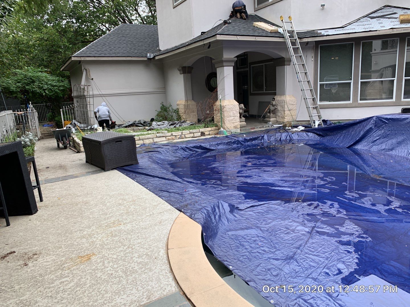 Large Custom Estate Roof Replacement in Arlington by First United Roofing & Construction