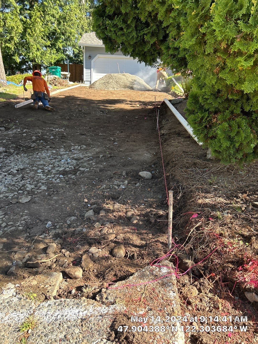 Debbie | Concrete Driveway by Jireh Asphalt & Concrete Inc 