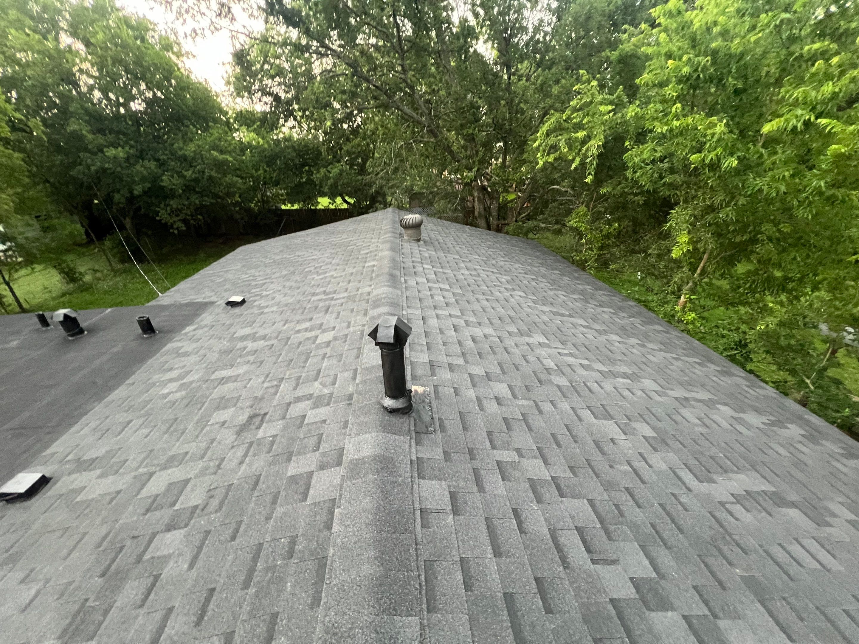 Residential Roofing Installation using IKO Cambridge Dual Black and Mule Hide Rolled Roofing Base and Cap Sheet by WR Roofing Solutions
