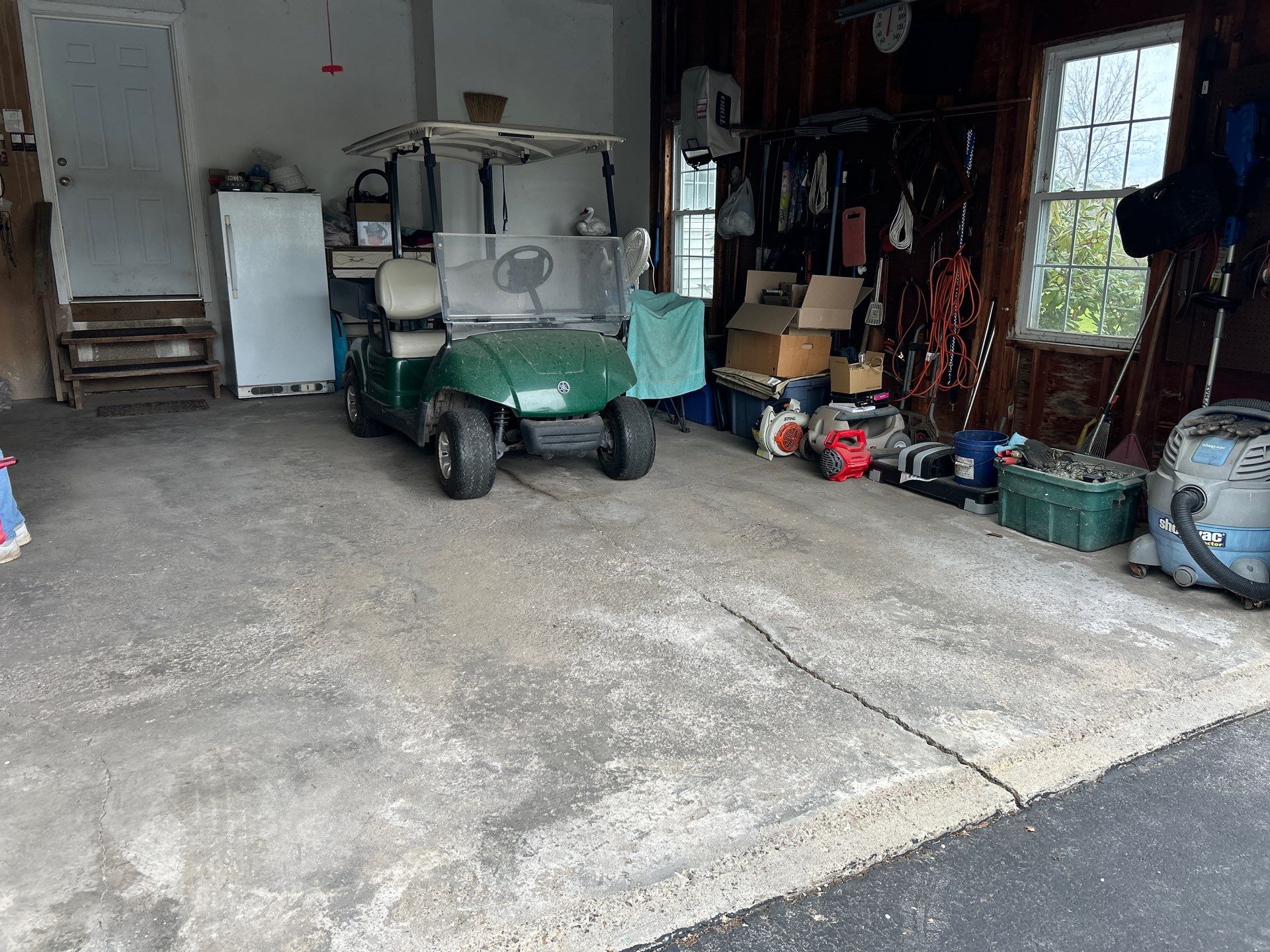 Vintage Silverado Garage Coating by NG Masonry & Construction LLC
