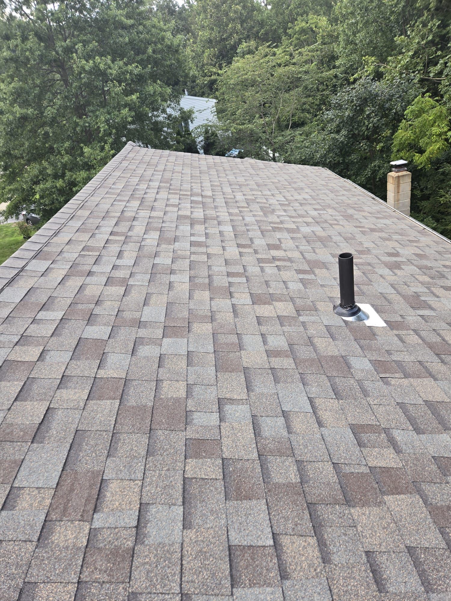 Residential Roofing Installation using Owens Corning TruDefinition Duration AR - Driftwood by A Plus Exterior