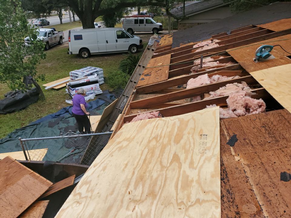Residential Roofing Installation using Roof Replacement by American Roofing & Construction LLC