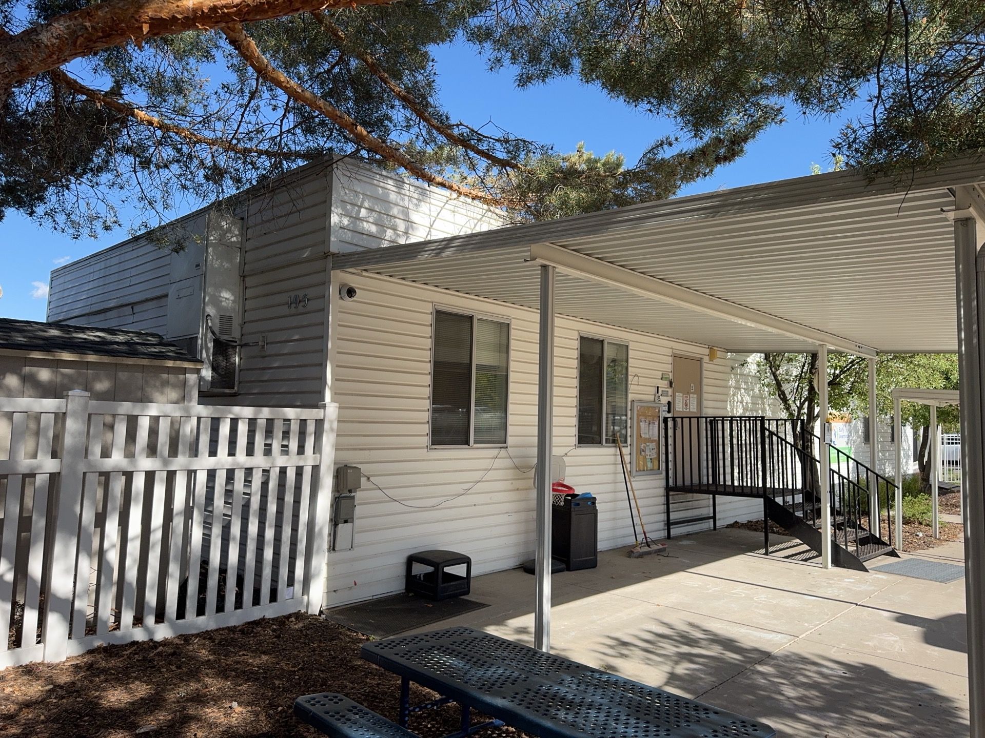 Heber City | Mastic Vinyl Targeted Update | Harbor Grey & White by Ideal Siding Utah
