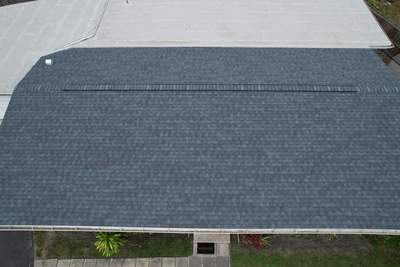 Shingles & Flat using CT Landmark Pro Ar Coastal Blue