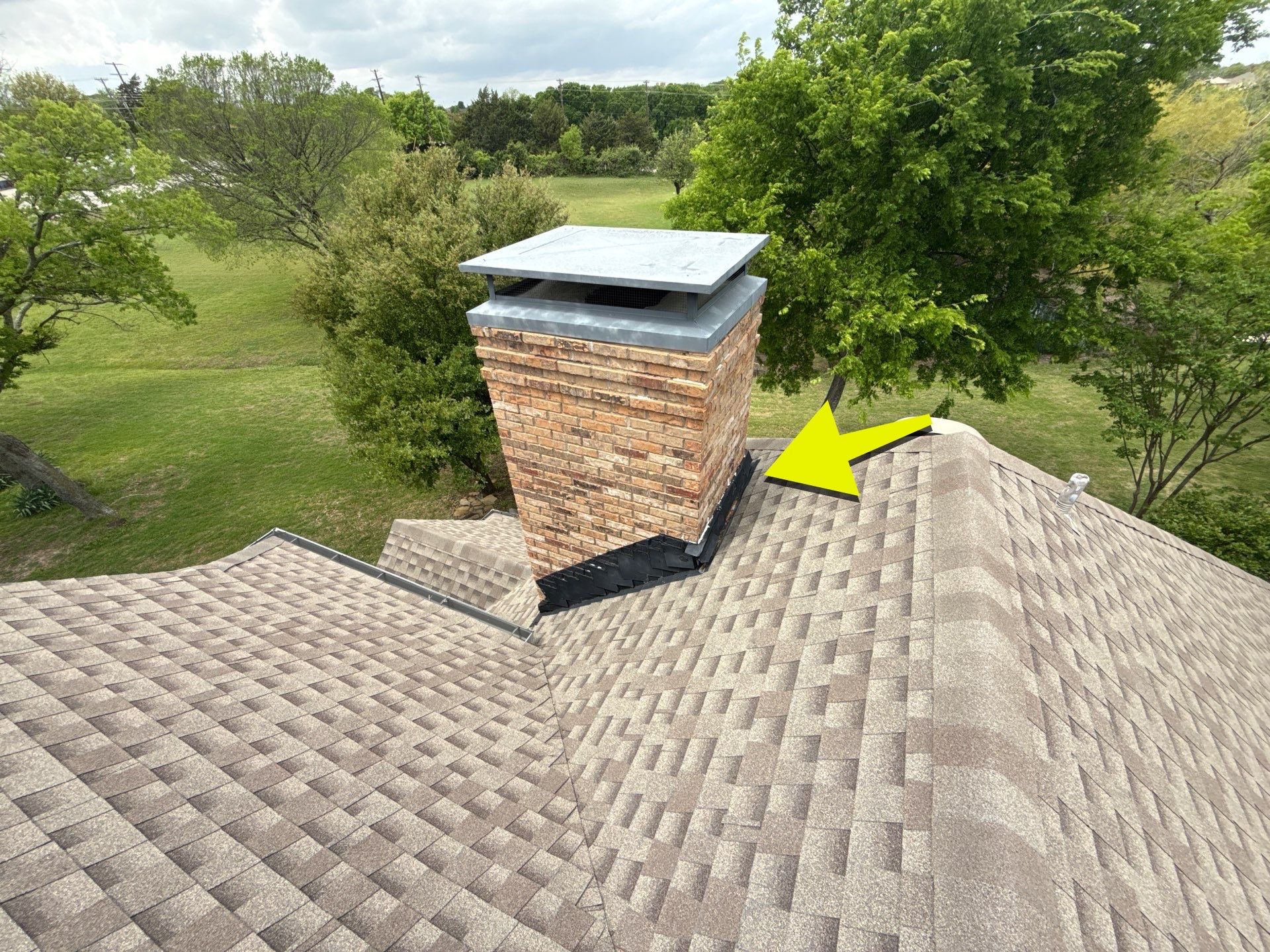 Cricket and Flashing Repair  by Rhino Roofing and General Contracting, LLC