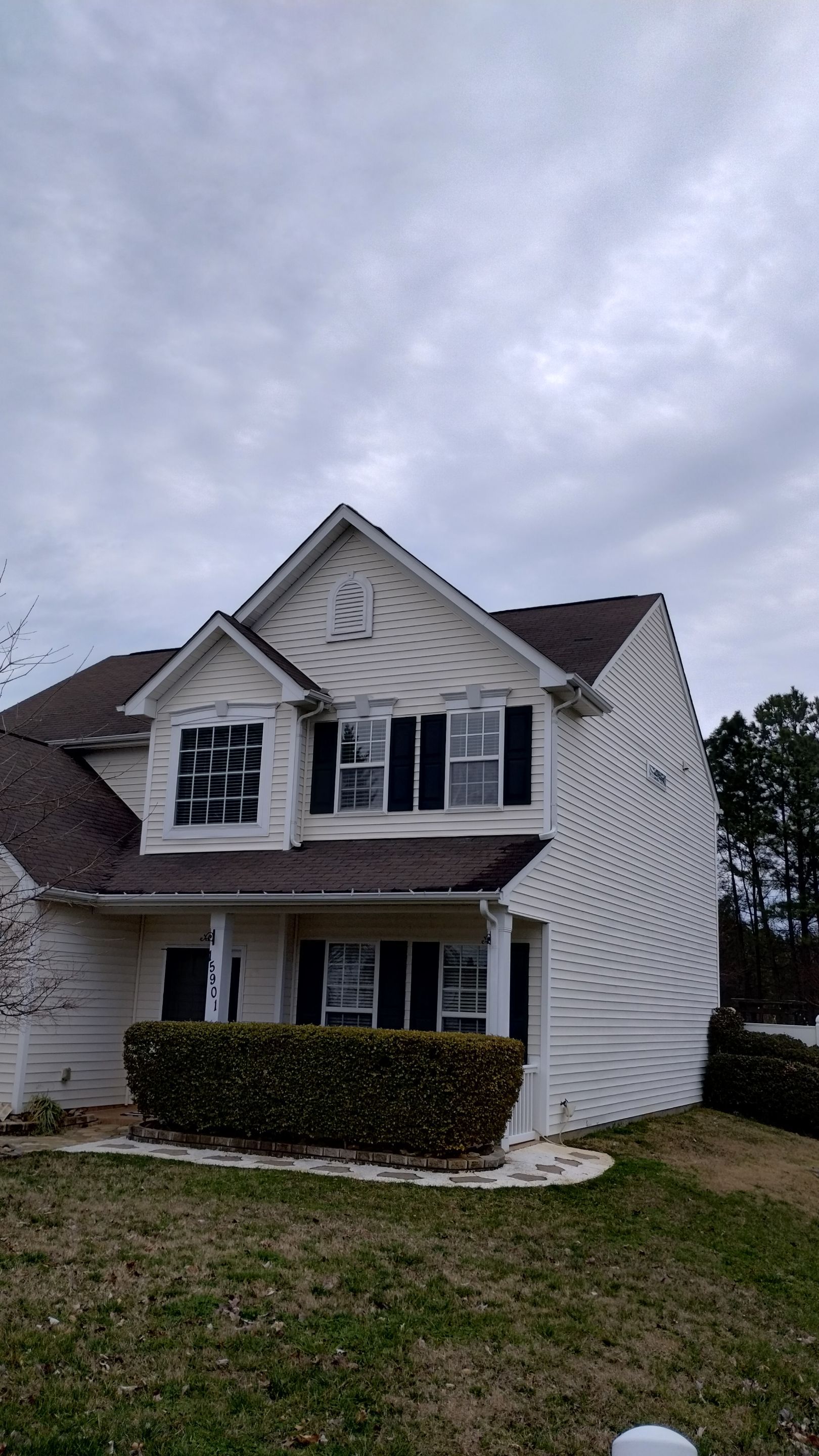 Roof and gutter replacement by hail damage by Just Brilliant Restoration JBR