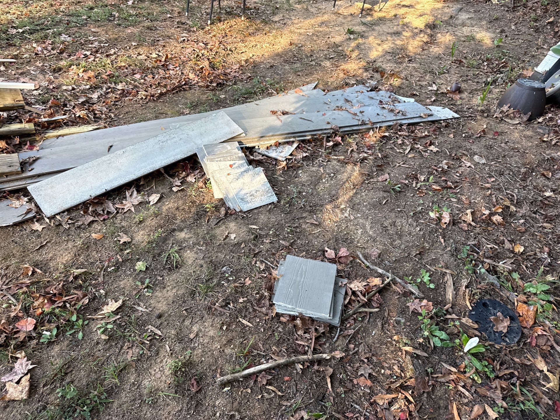 Project in Charlotte by Badger Hauling