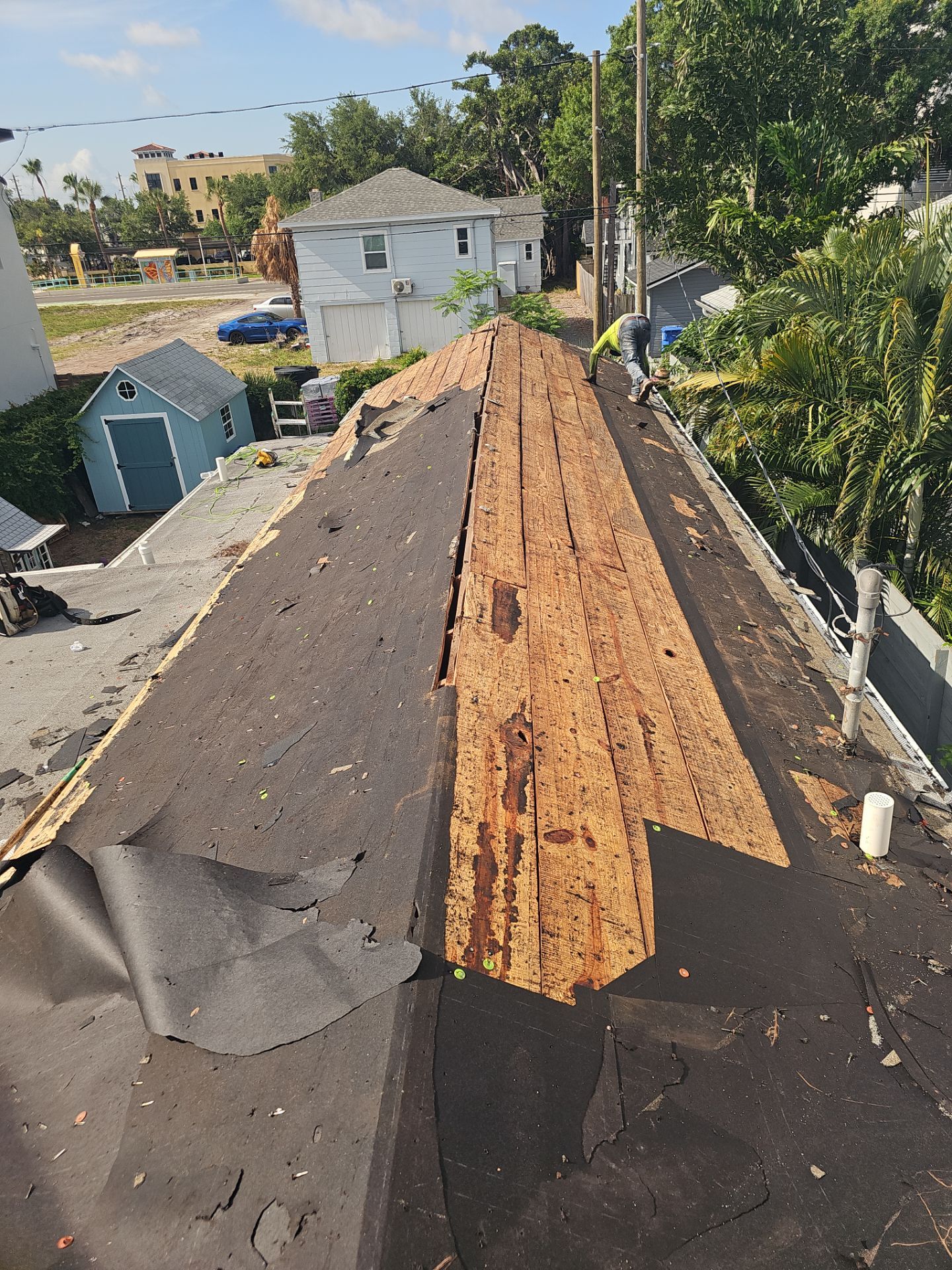 Project in St. Petersburg 33713 by Mitchell Roofing Company LLC 