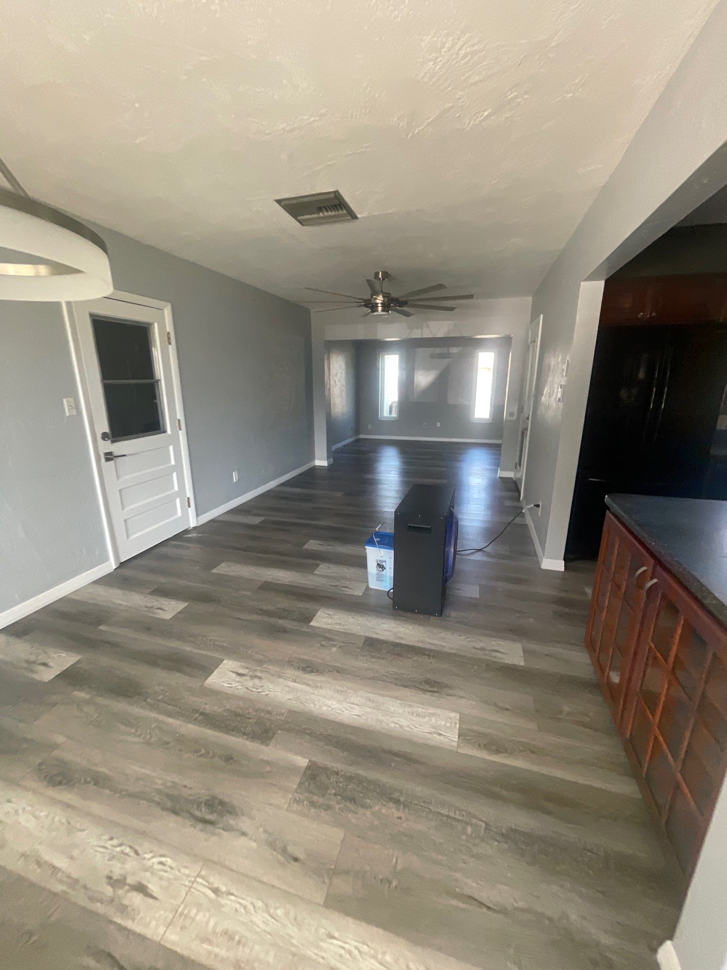 Smoke Damage from stove fire by Bay Coast Restoration 