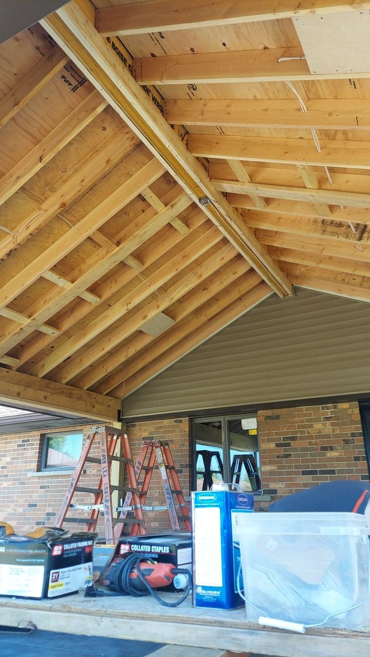 Outdoor Living Addition and Concrete by Ivy Lea Construction