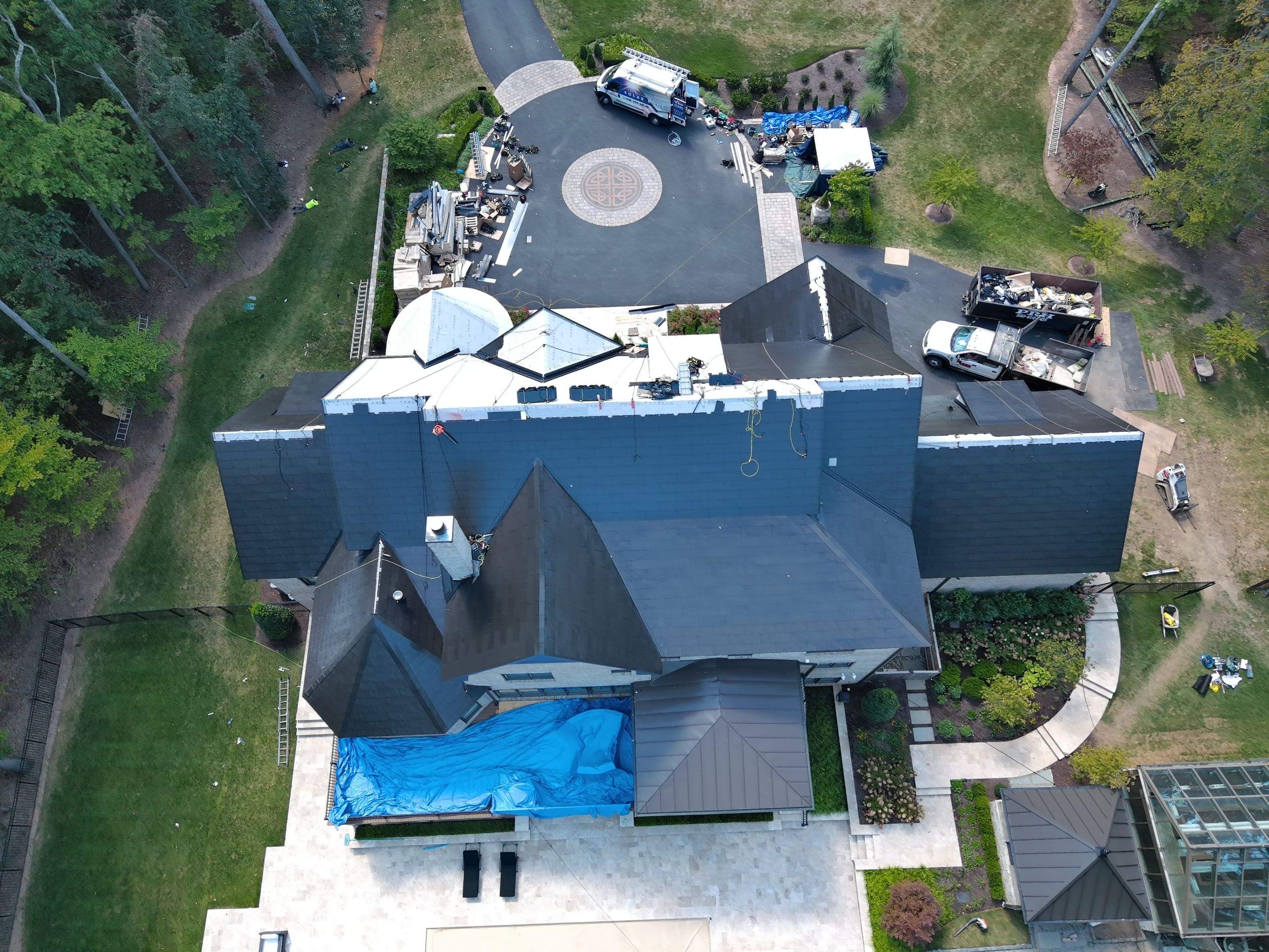 STUNNING Tesla Solar Roof in Virgina by American Home Contractors